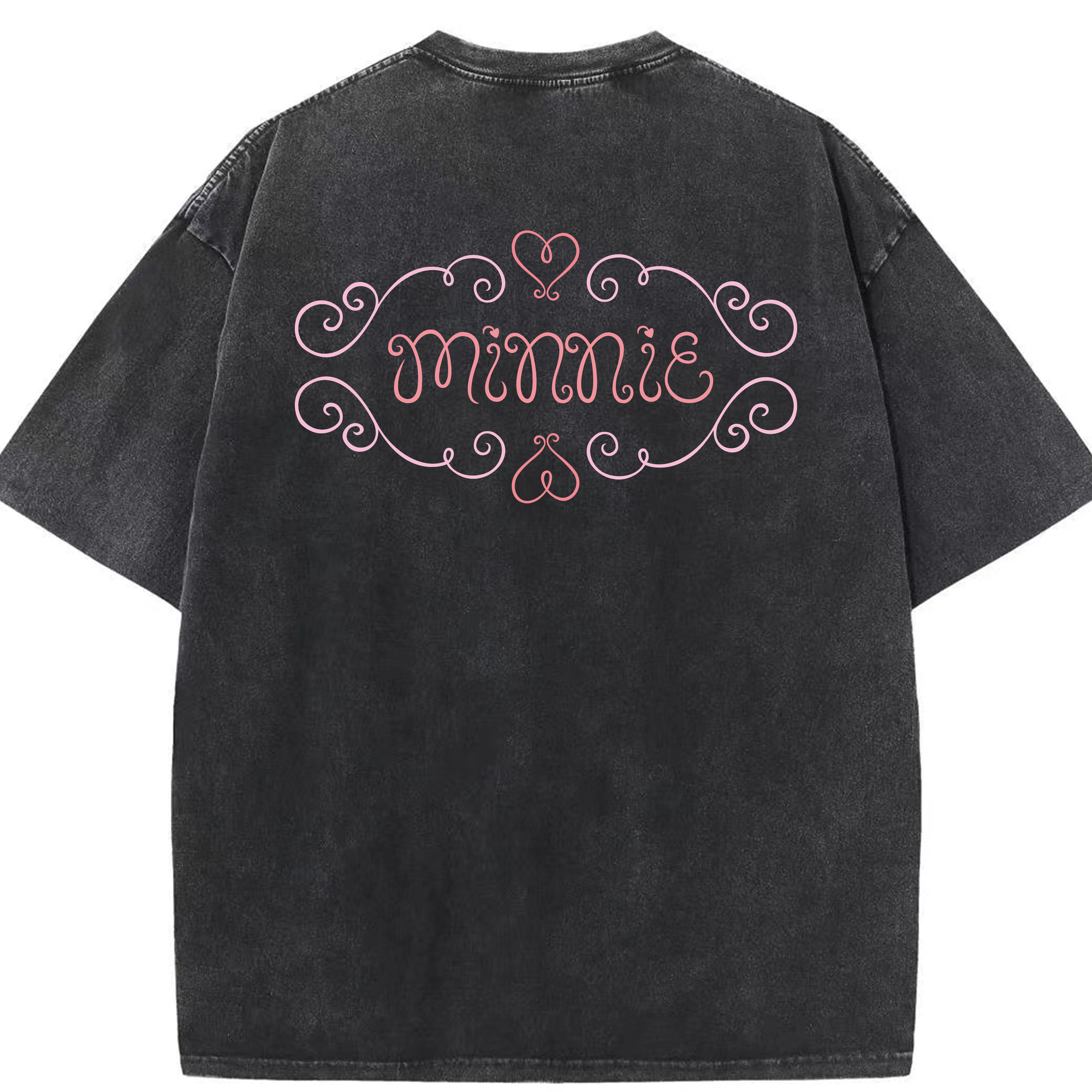 （画像用） ミッキーマウス Mickey Mouse 綿100% ヴィンテージ風 半袖Tシャツ（背面プリント）