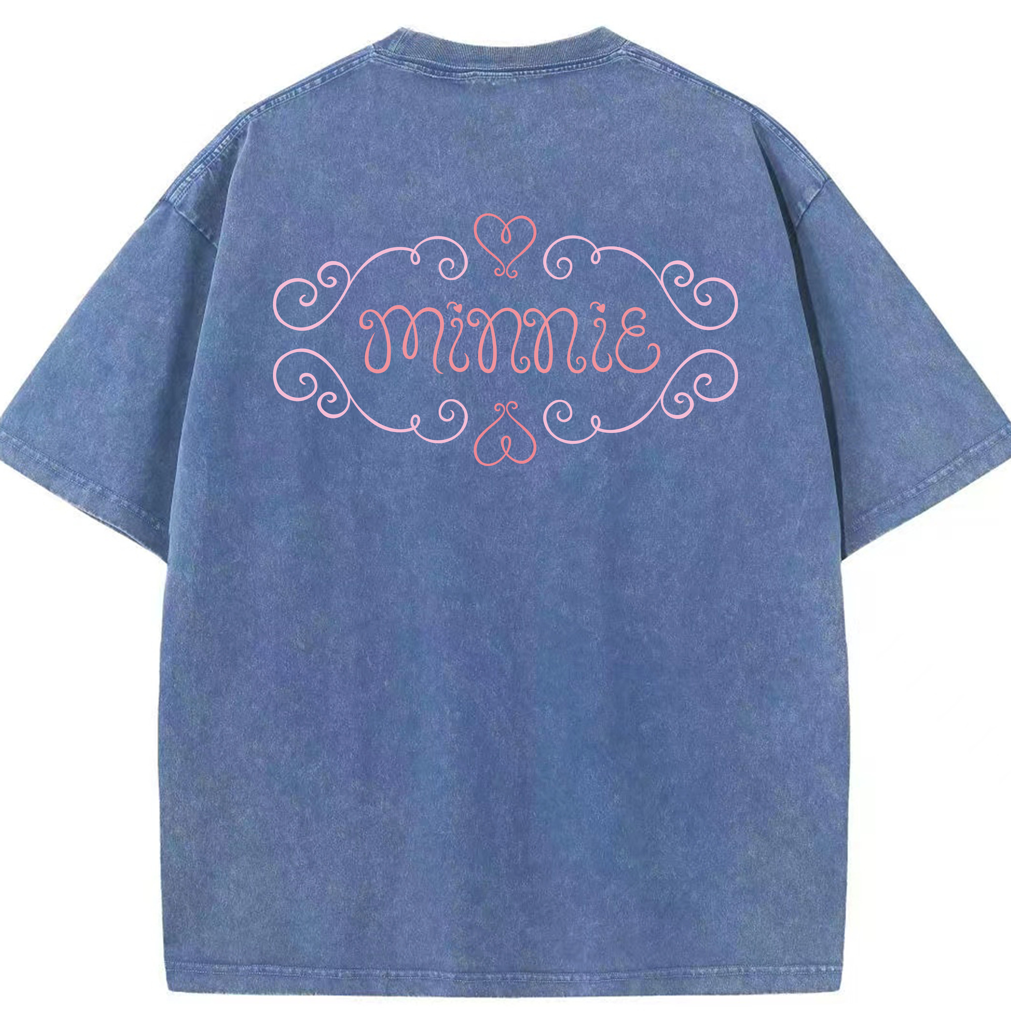 （画像用） ミッキーマウス Mickey Mouse 綿100% ヴィンテージ風 半袖Tシャツ（背面プリント）
