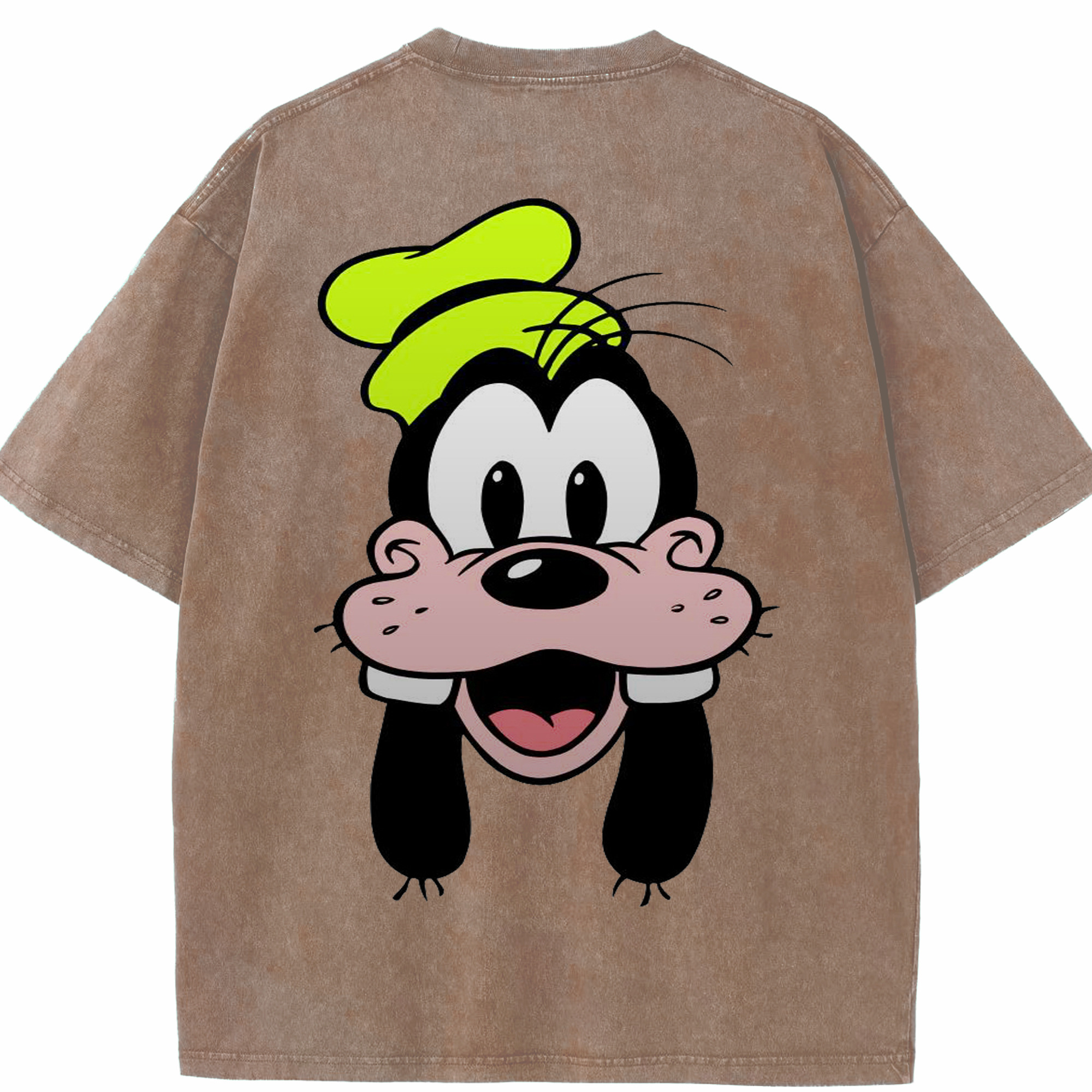 （画像用） ミッキーマウス Mickey Mouse 綿100% ヴィンテージ風 半袖Tシャツ（背面プリント）