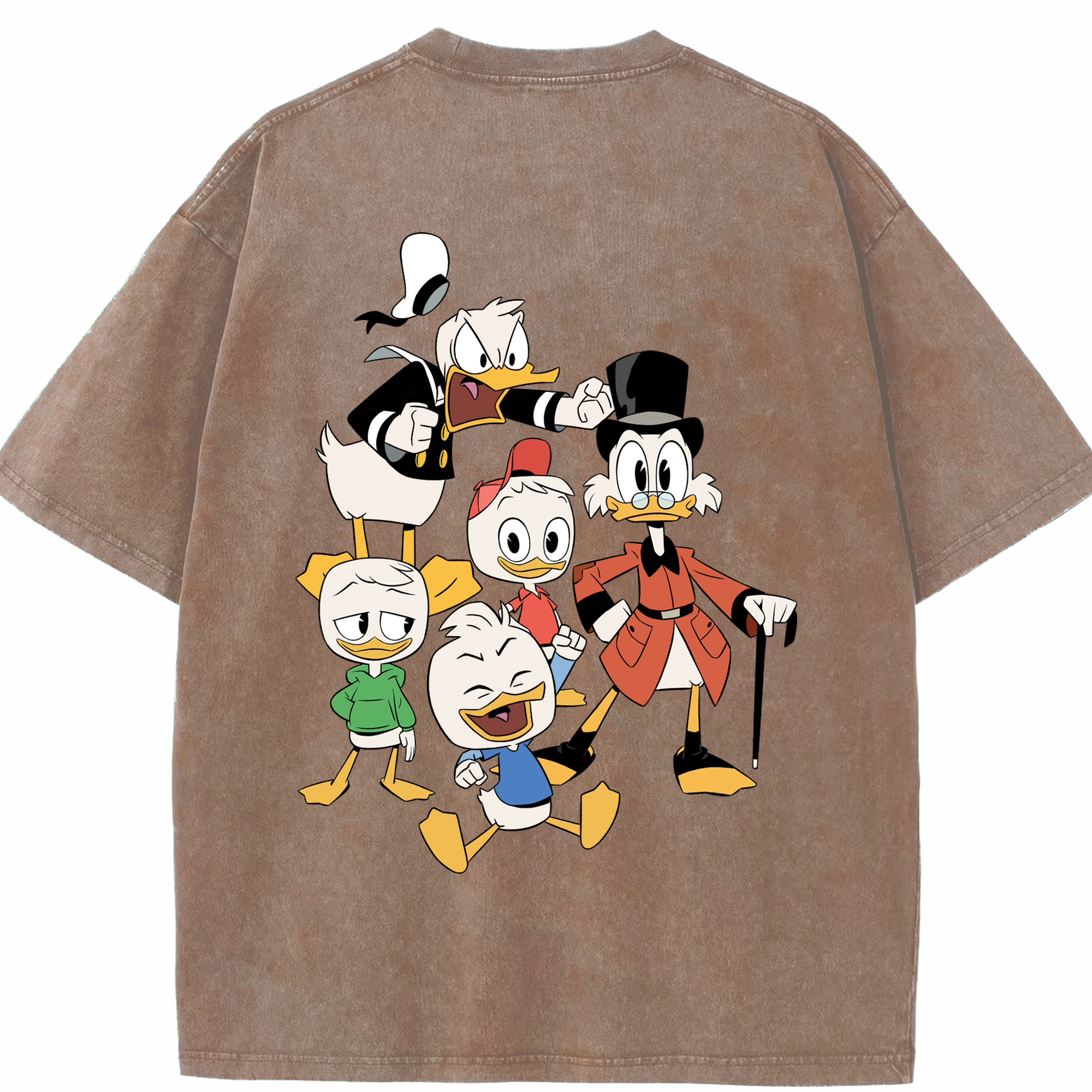 （画像用） ミッキーマウス Mickey Mouse 綿100% ヴィンテージ風 半袖Tシャツ（背面プリント）