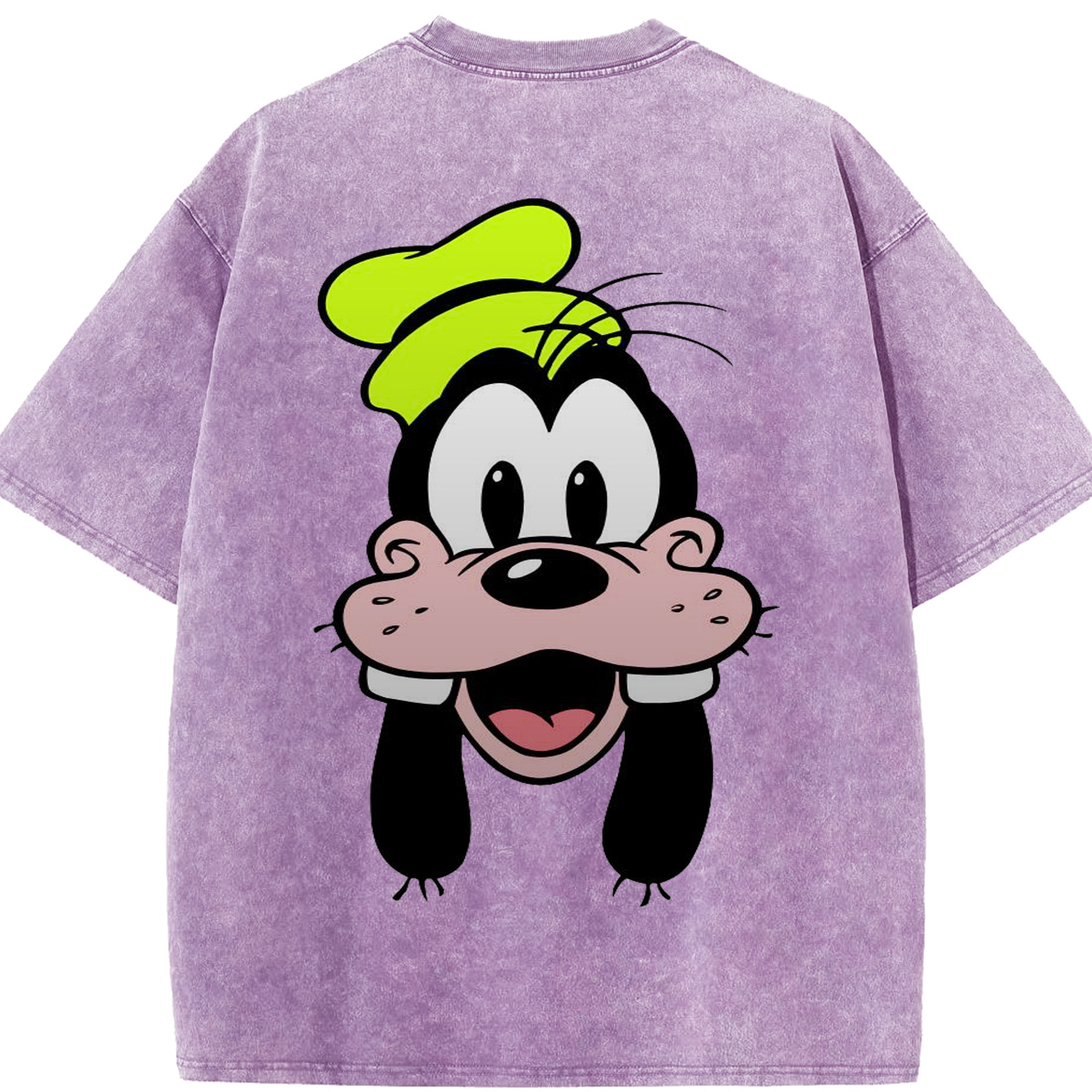 （画像用） ミッキーマウス Mickey Mouse 綿100% ヴィンテージ風 半袖Tシャツ（背面プリント）