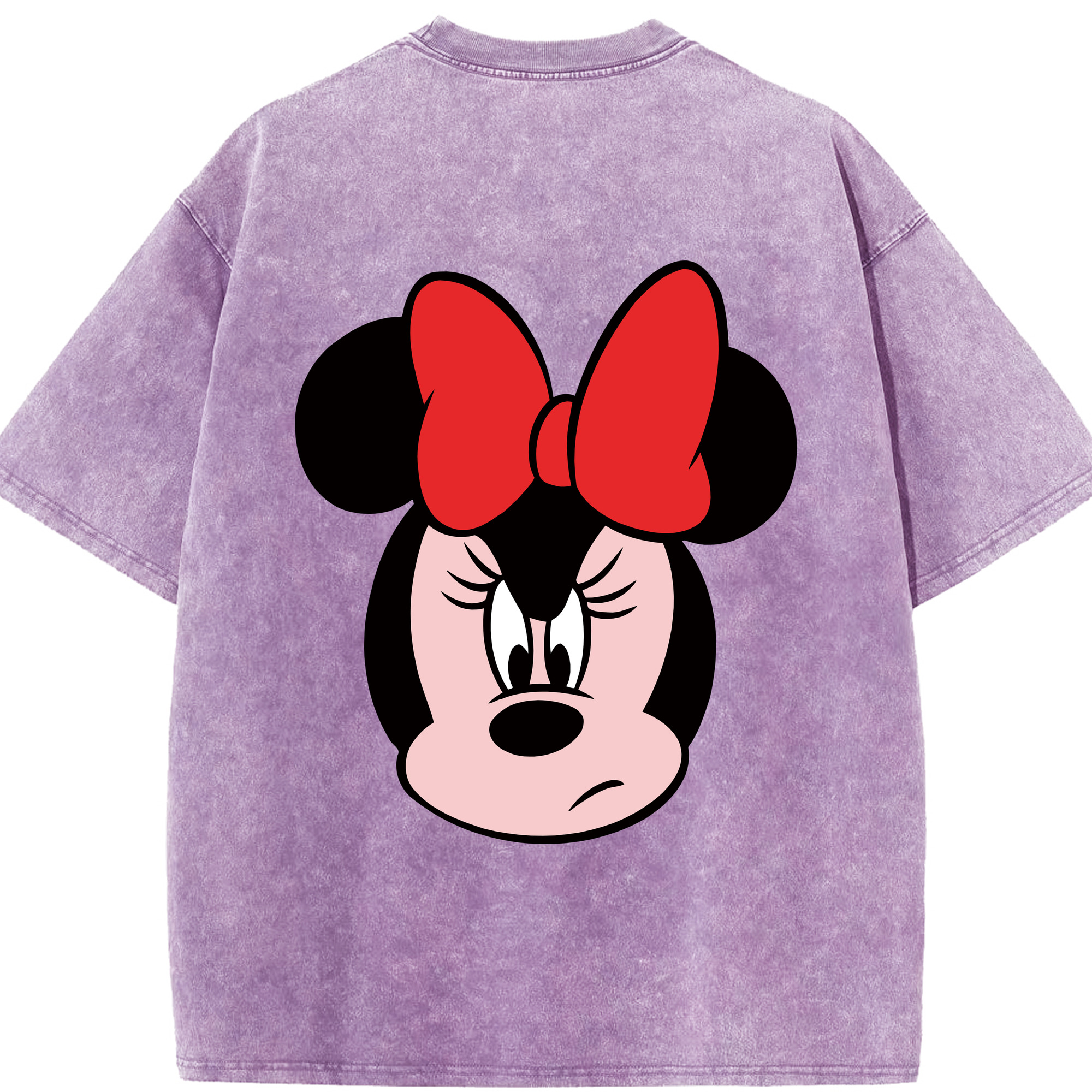 （画像用） ミッキーマウス Mickey Mouse 綿100% ヴィンテージ風 半袖Tシャツ（背面プリント）