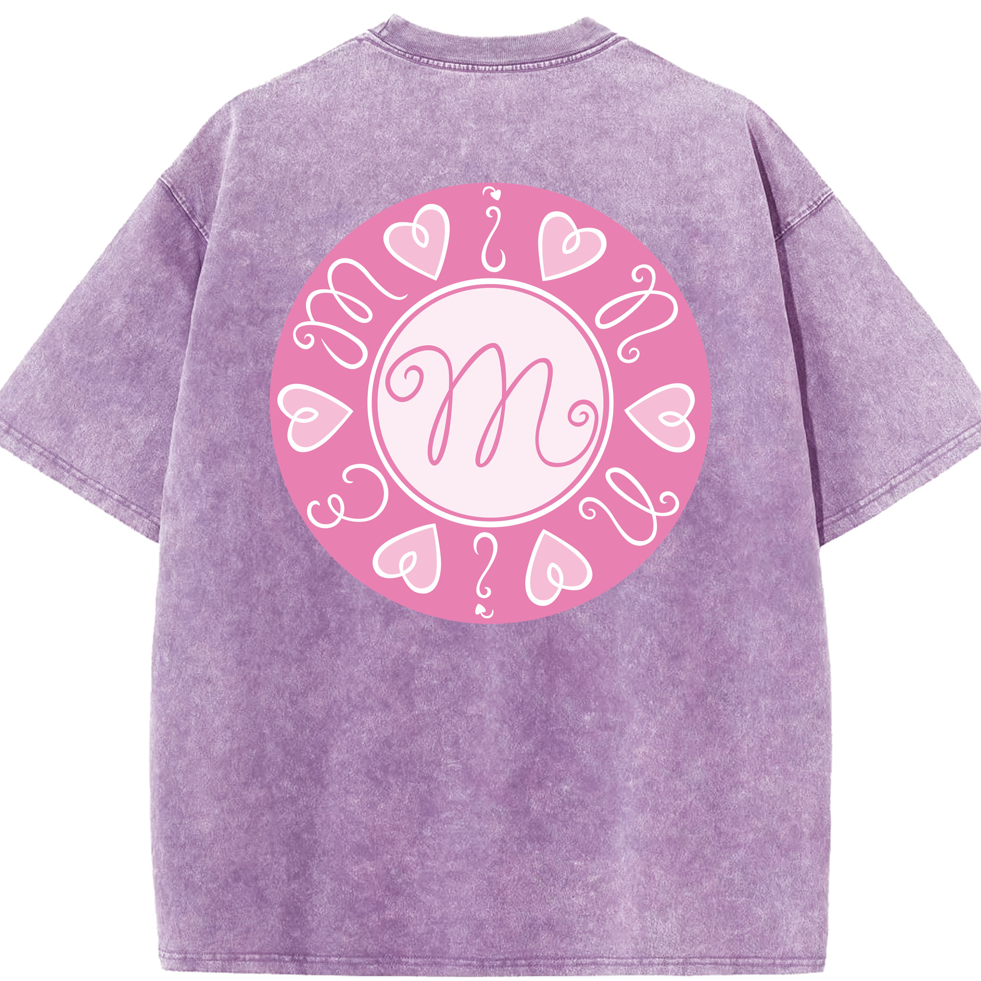 （画像用） ミッキーマウス Mickey Mouse 綿100% ヴィンテージ風 半袖Tシャツ（背面プリント）