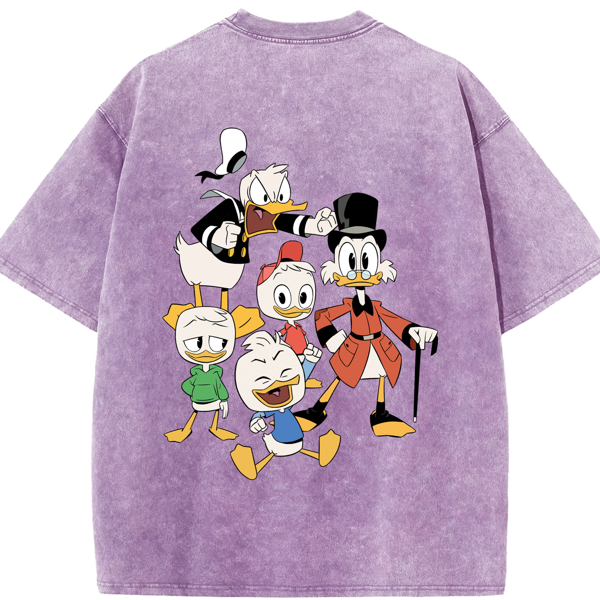 （画像用） ミッキーマウス Mickey Mouse 綿100% ヴィンテージ風 半袖Tシャツ（背面プリント）