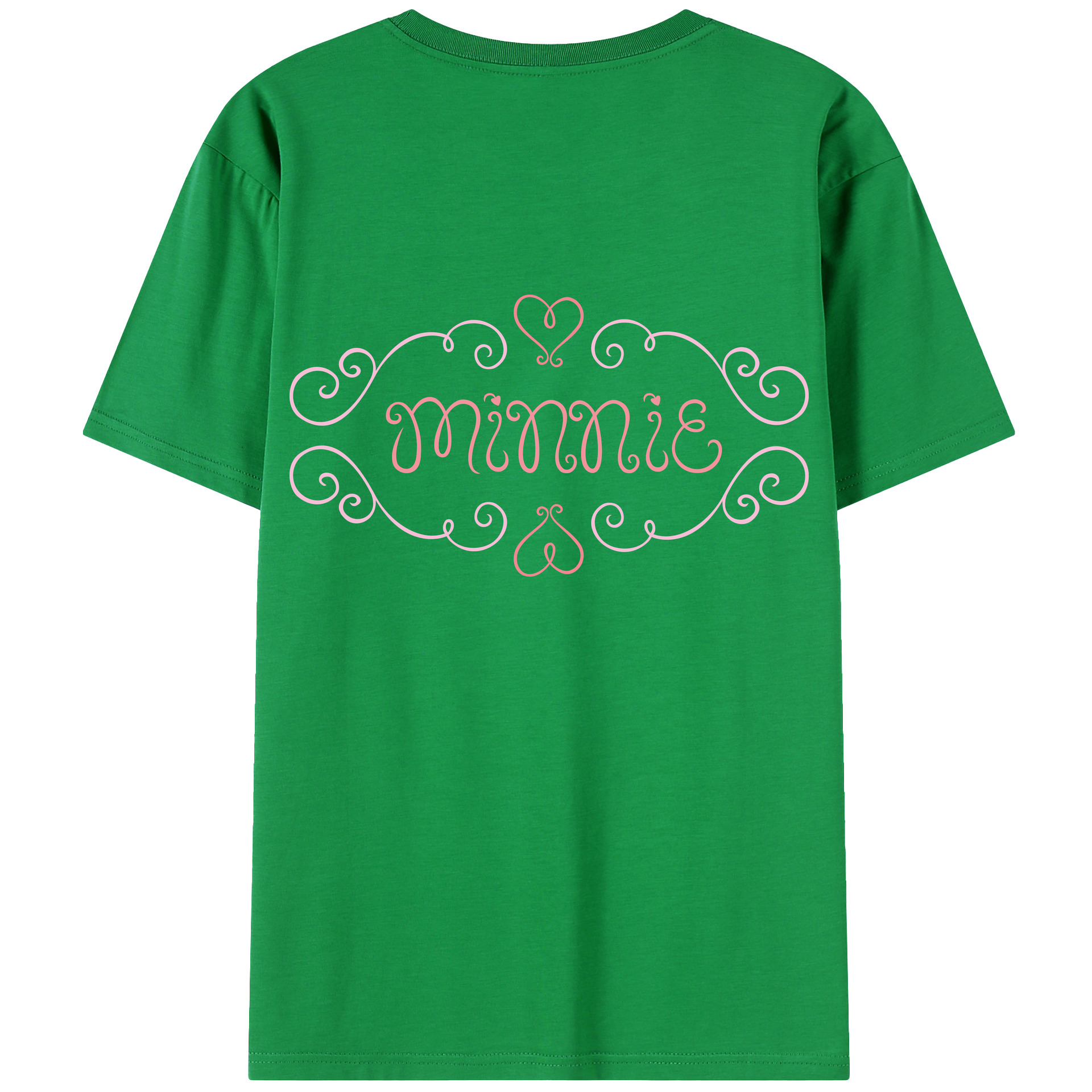 ミッキーマウス Mickey Mouse 綿100％ メンズ半袖Tシャツ（バックプリント） 通気性
