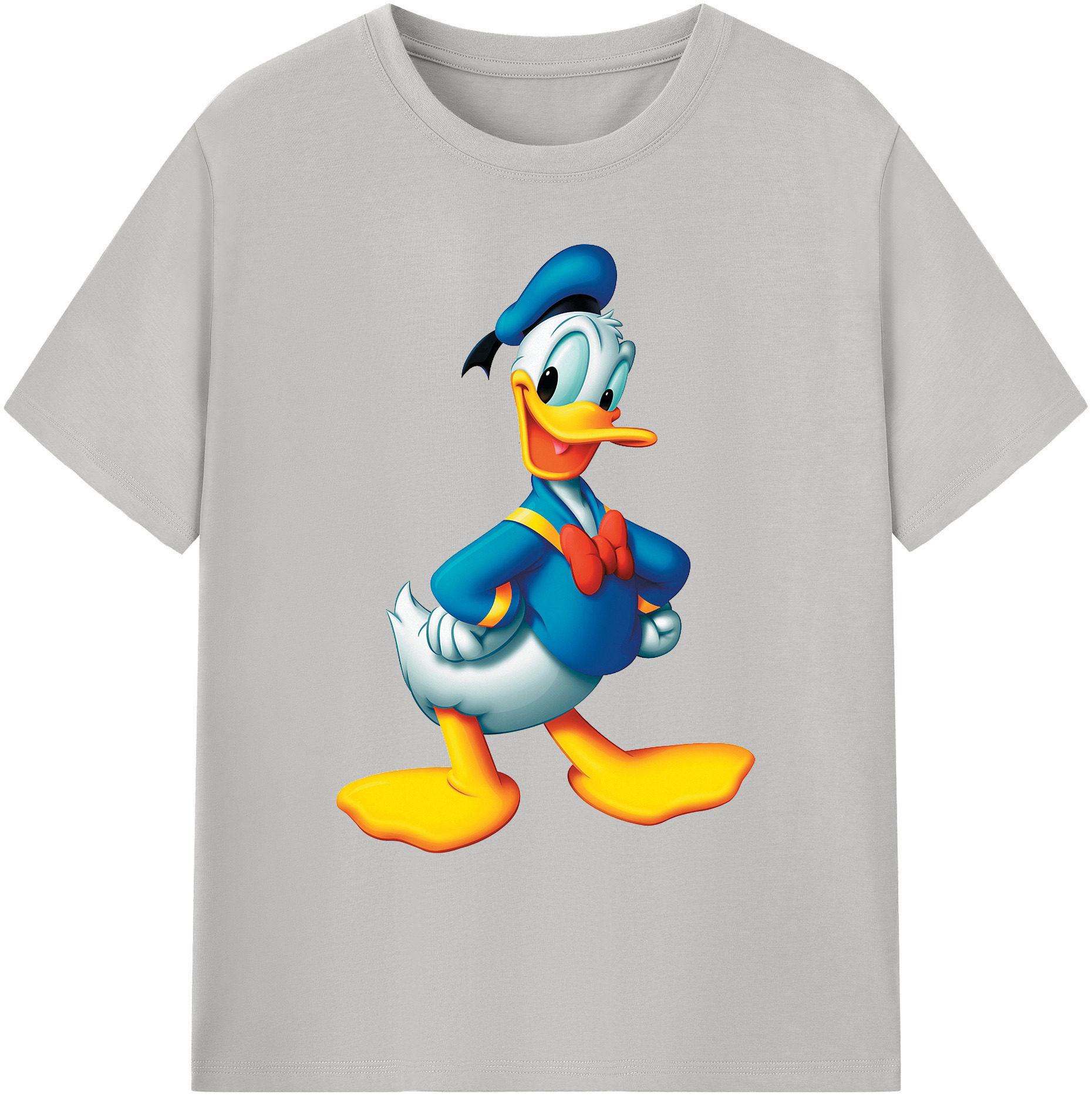 ミッキーマウス Mickey Mouse 綿100％ メンズ半袖Tシャツ｜肌触りやわらか＆通気性