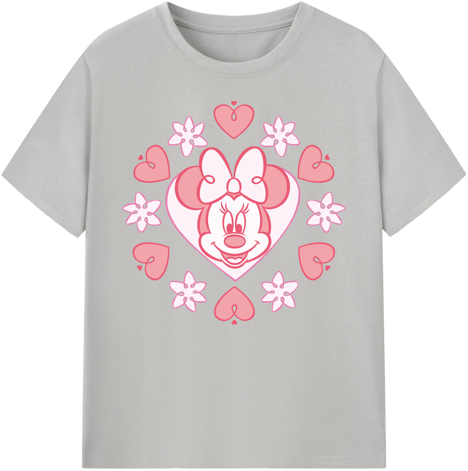 ミッキーマウス Mickey Mouse 綿100％ メンズ半袖Tシャツ｜肌触りやわらか＆通気性