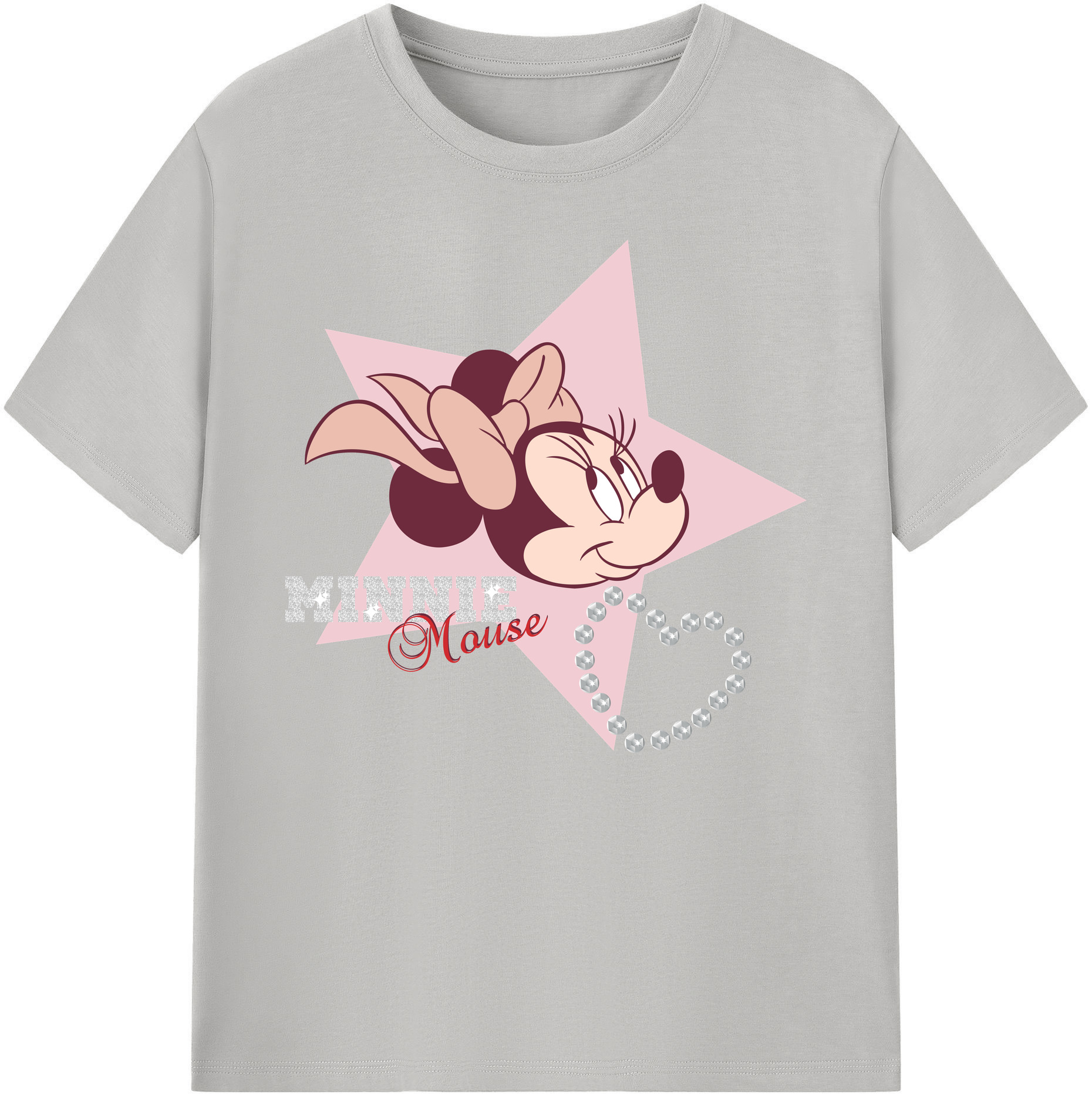 ミッキーマウス Mickey Mouse 綿100％ メンズ半袖Tシャツ｜肌触りやわらか＆通気性