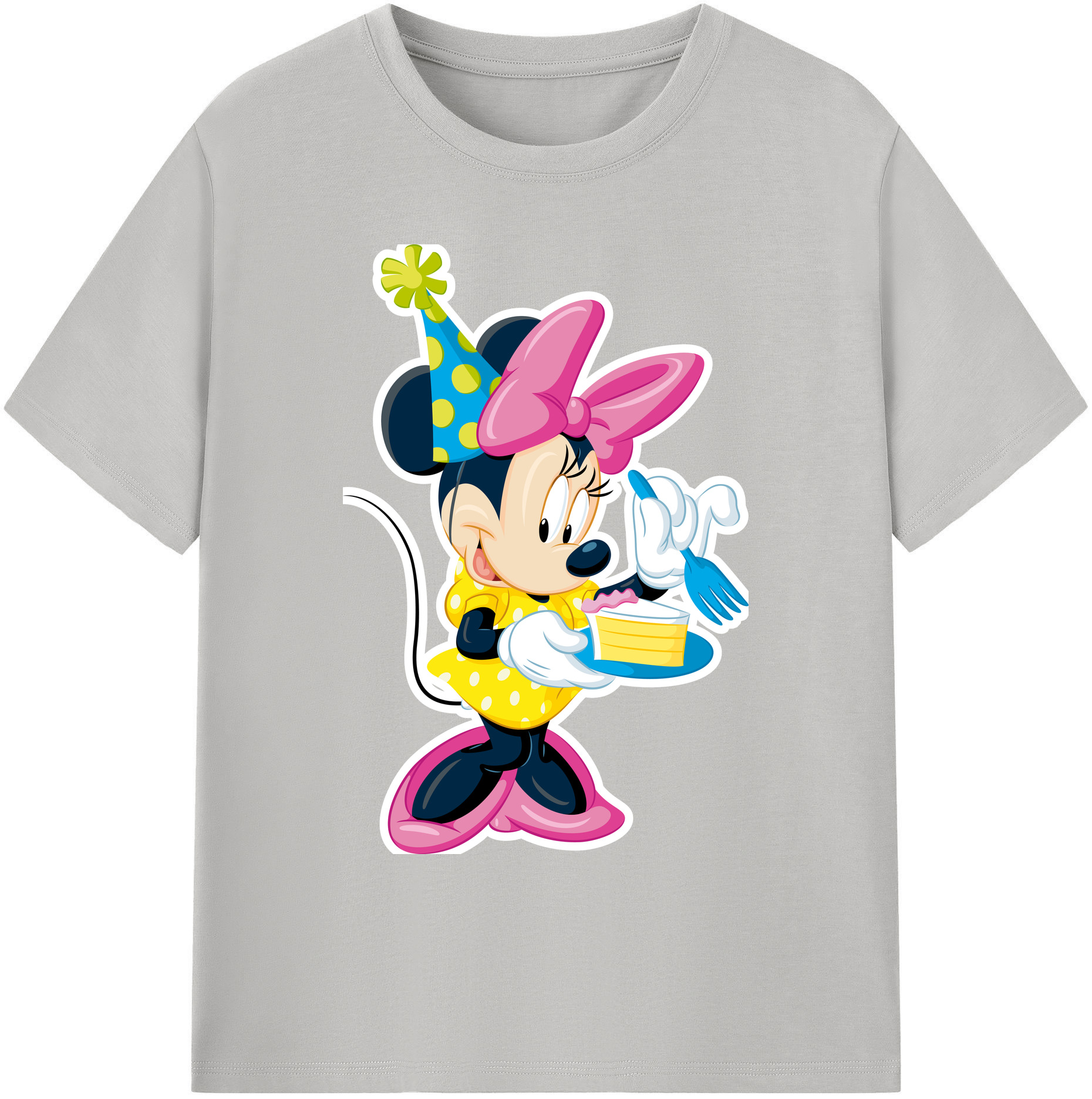 ミッキーマウス Mickey Mouse 綿100％ メンズ半袖Tシャツ｜肌触りやわらか＆通気性