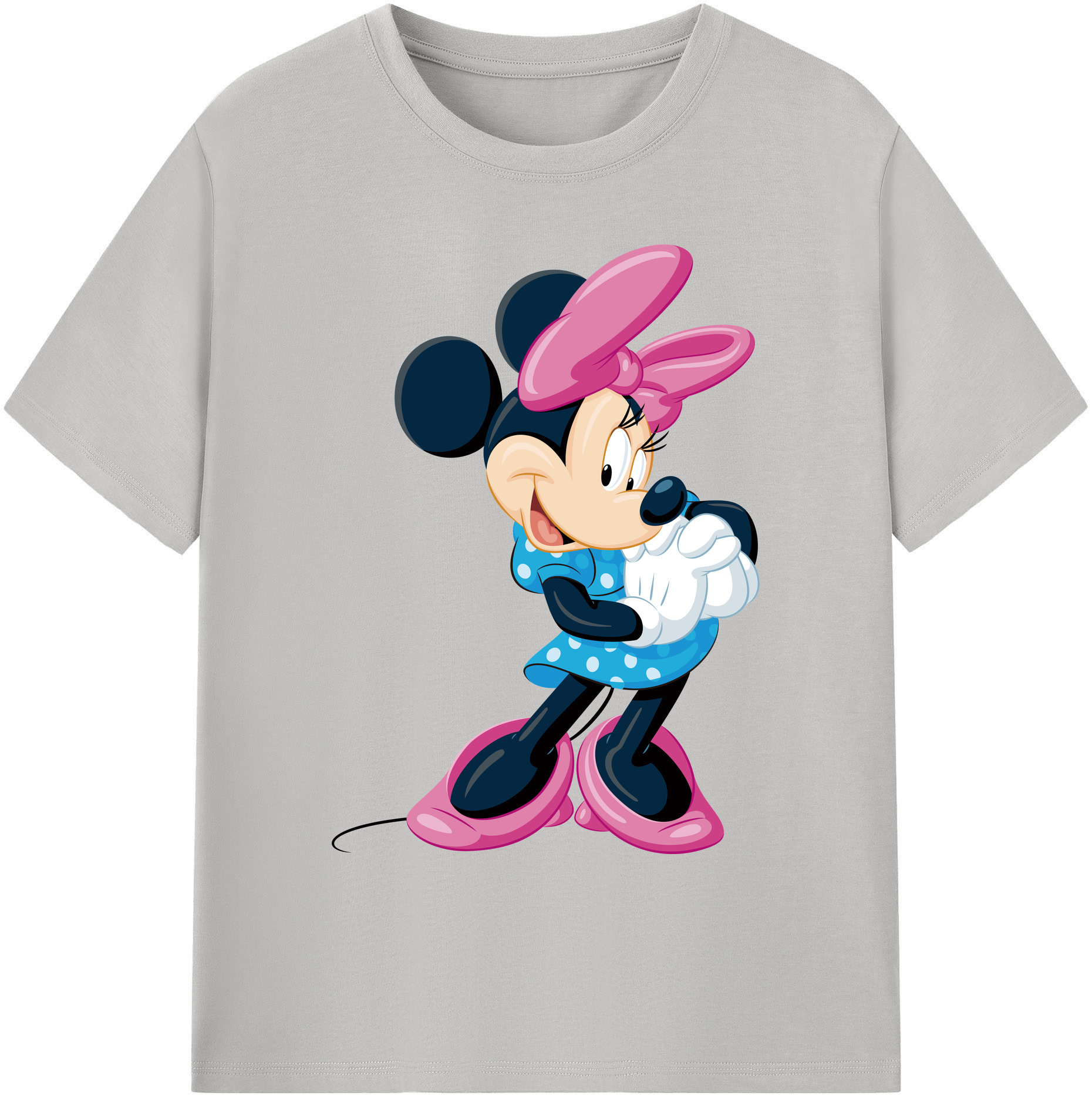 （画像用） ミッキーマウス Mickey Mouse 綿100％ メンズ半袖Tシャツ｜肌触りやわらか＆通気性