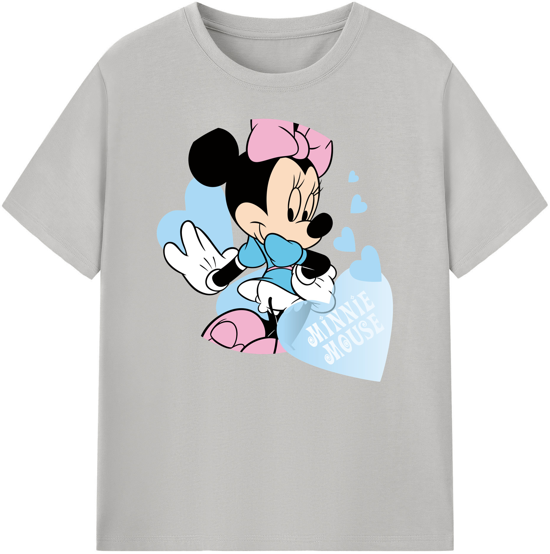 ミッキーマウス Mickey Mouse 綿100％ メンズ半袖Tシャツ｜肌触りやわらか＆通気性