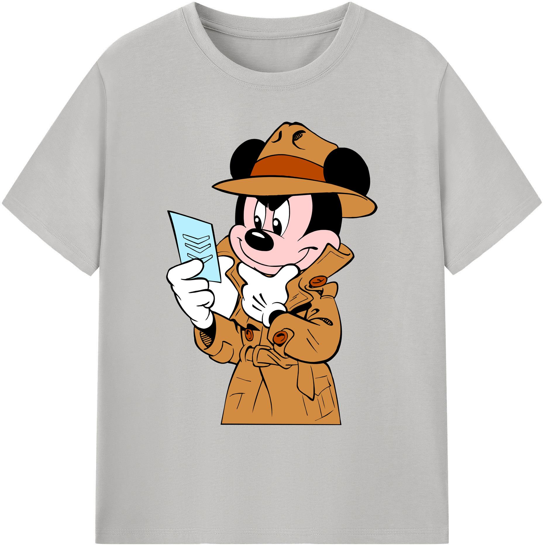 ミッキーマウス Mickey Mouse 綿100％ メンズ半袖Tシャツ｜肌触りやわらか＆通気性
