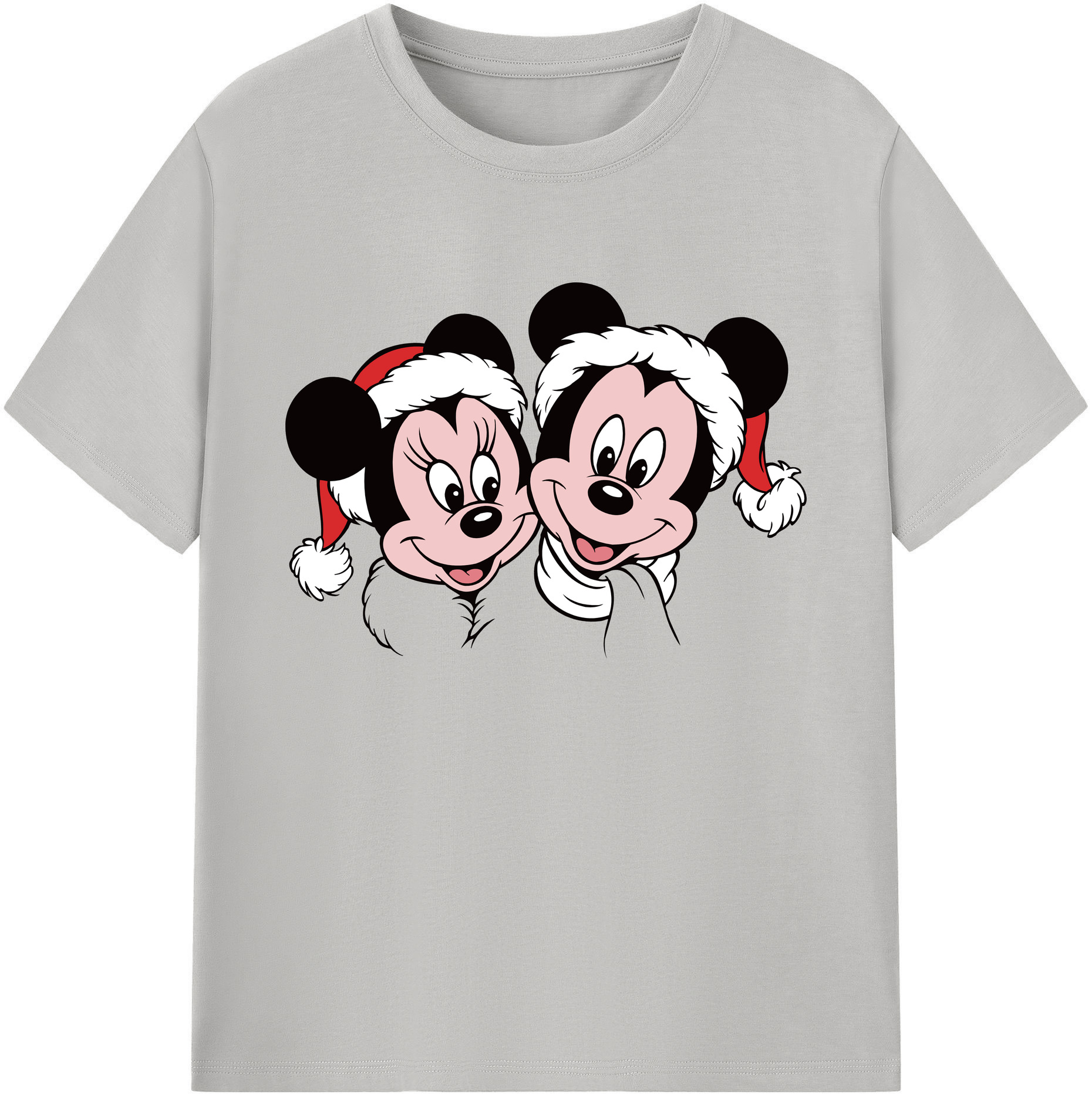 ミッキーマウス Mickey Mouse 綿100％ メンズ半袖Tシャツ｜肌触りやわらか＆通気性