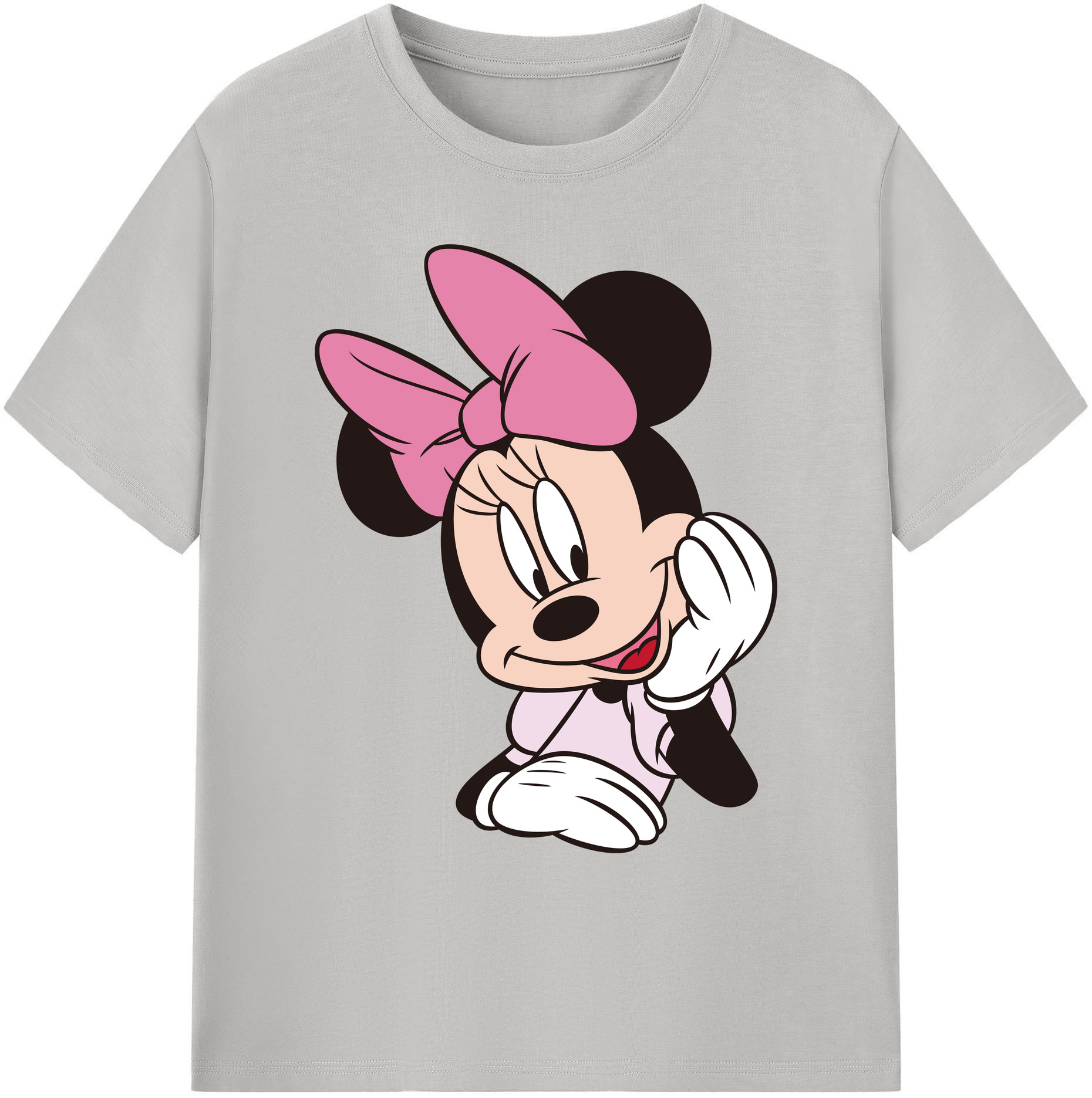 ミッキーマウス Mickey Mouse 綿100％ メンズ半袖Tシャツ｜肌触りやわらか＆通気性