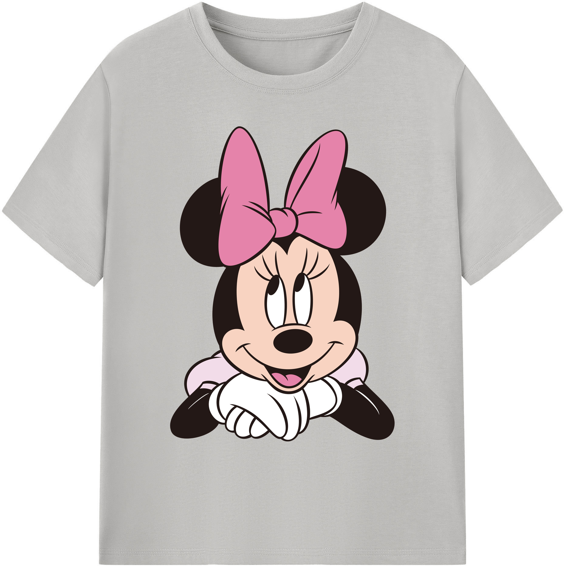 ミッキーマウス Mickey Mouse 綿100％ メンズ半袖Tシャツ｜肌触りやわらか＆通気性