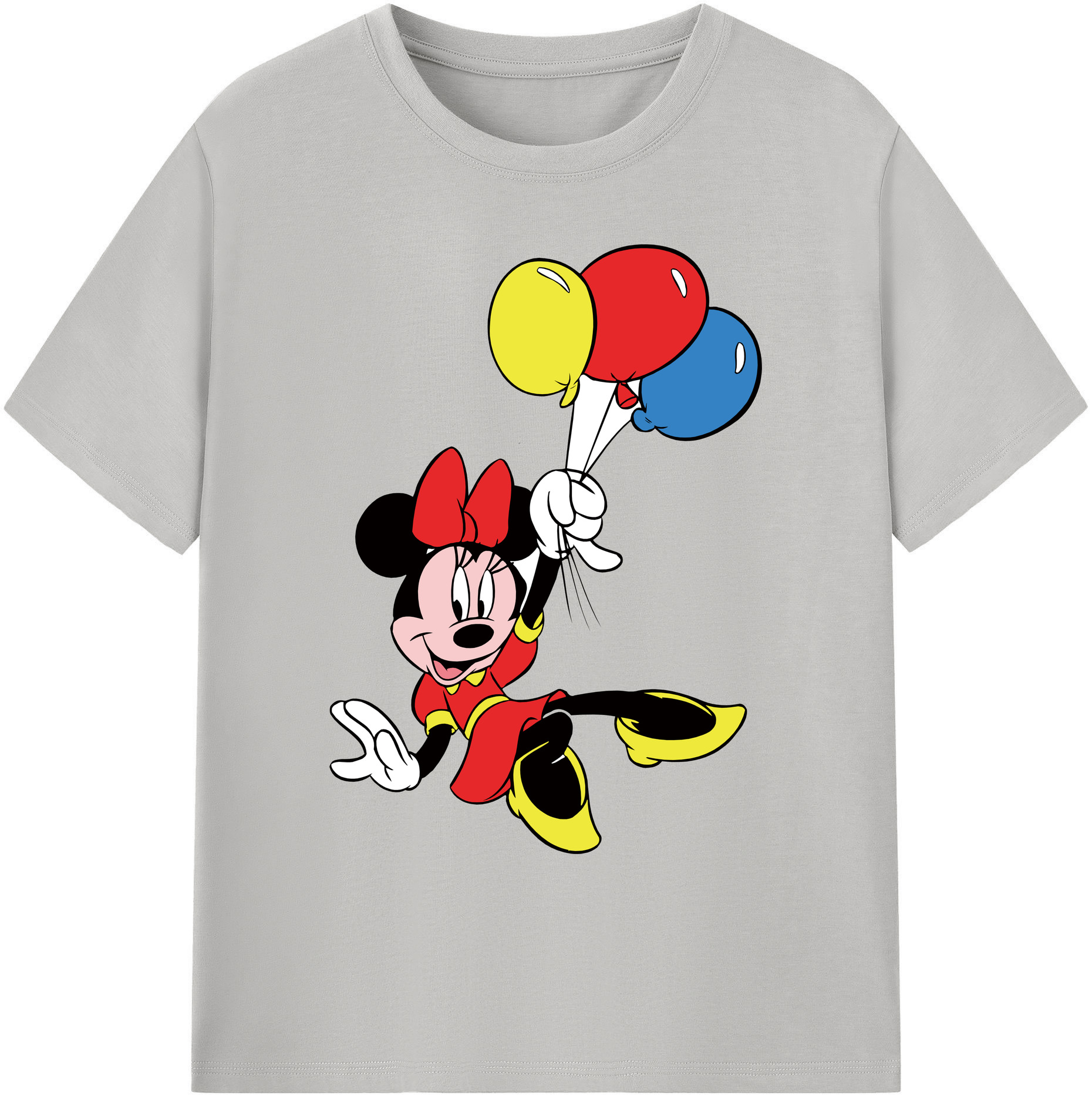 ミッキーマウス Mickey Mouse 綿100％ メンズ半袖Tシャツ｜肌触りやわらか＆通気性
