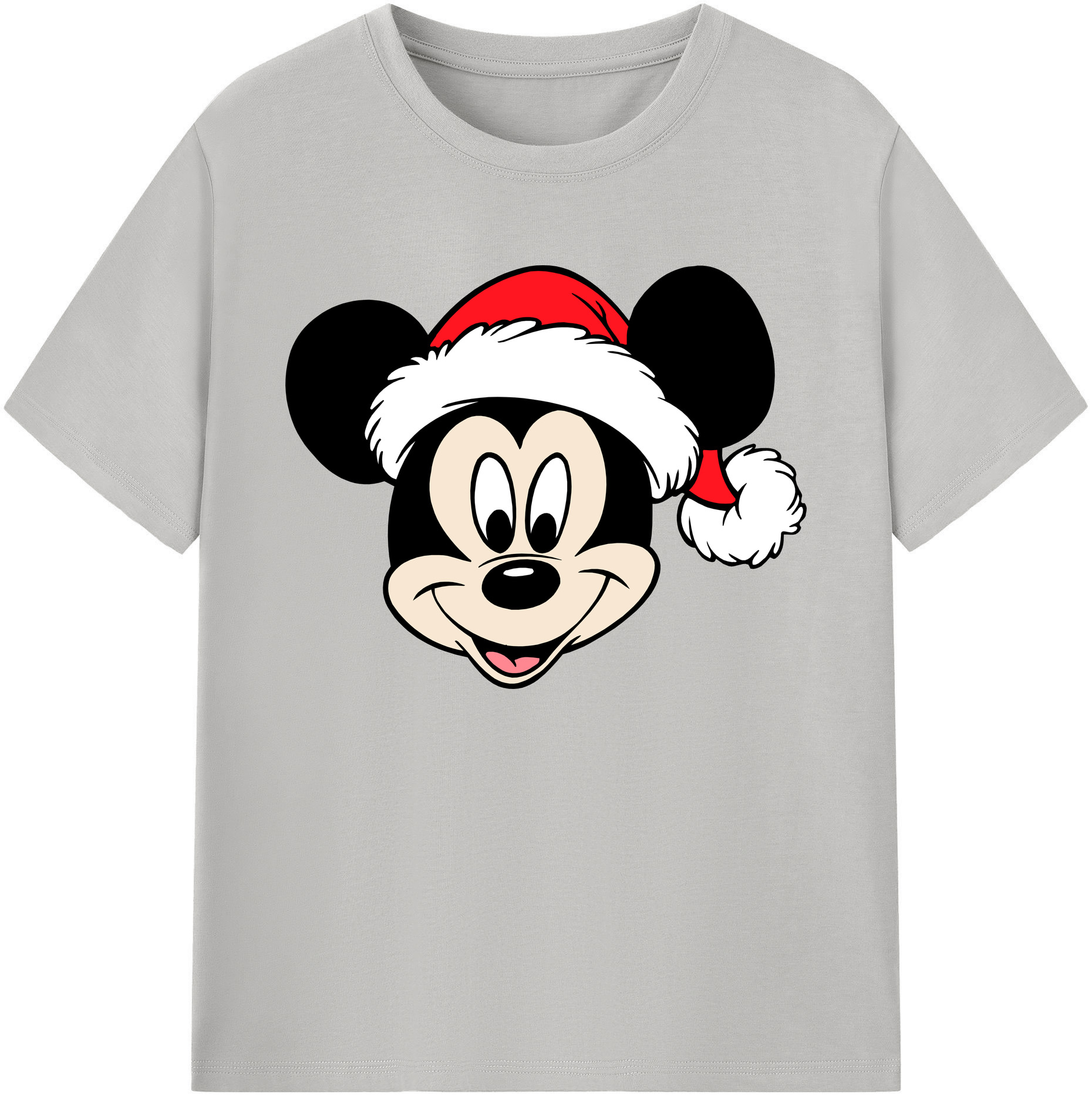 ミッキーマウス Mickey Mouse 綿100％ メンズ半袖Tシャツ｜肌触りやわらか＆通気性