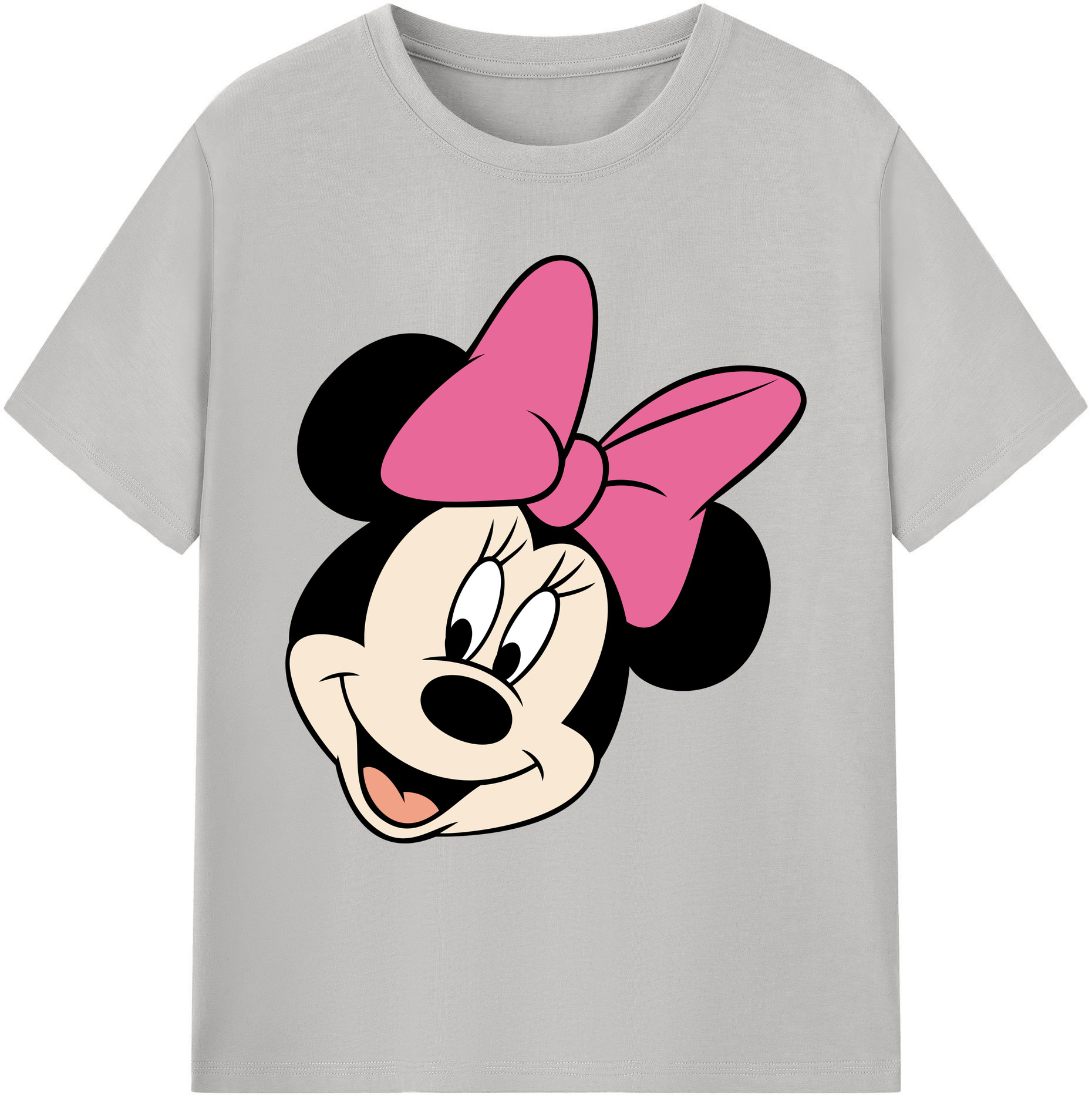 ミッキーマウス Mickey Mouse 綿100％ メンズ半袖Tシャツ｜肌触りやわらか＆通気性
