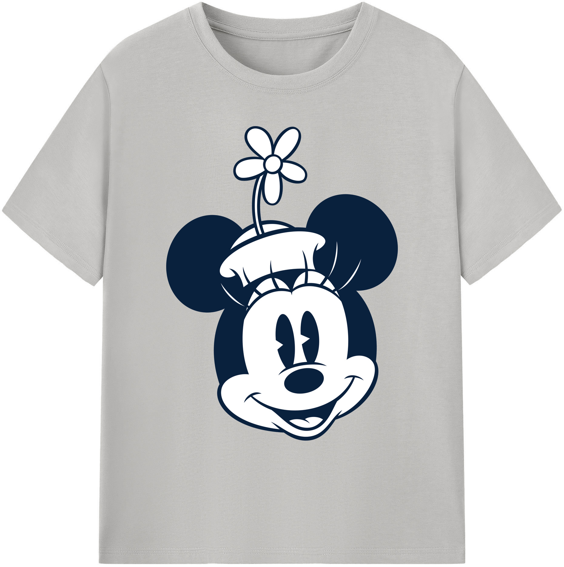 ミッキーマウス Mickey Mouse 綿100％ メンズ半袖Tシャツ｜肌触りやわらか＆通気性