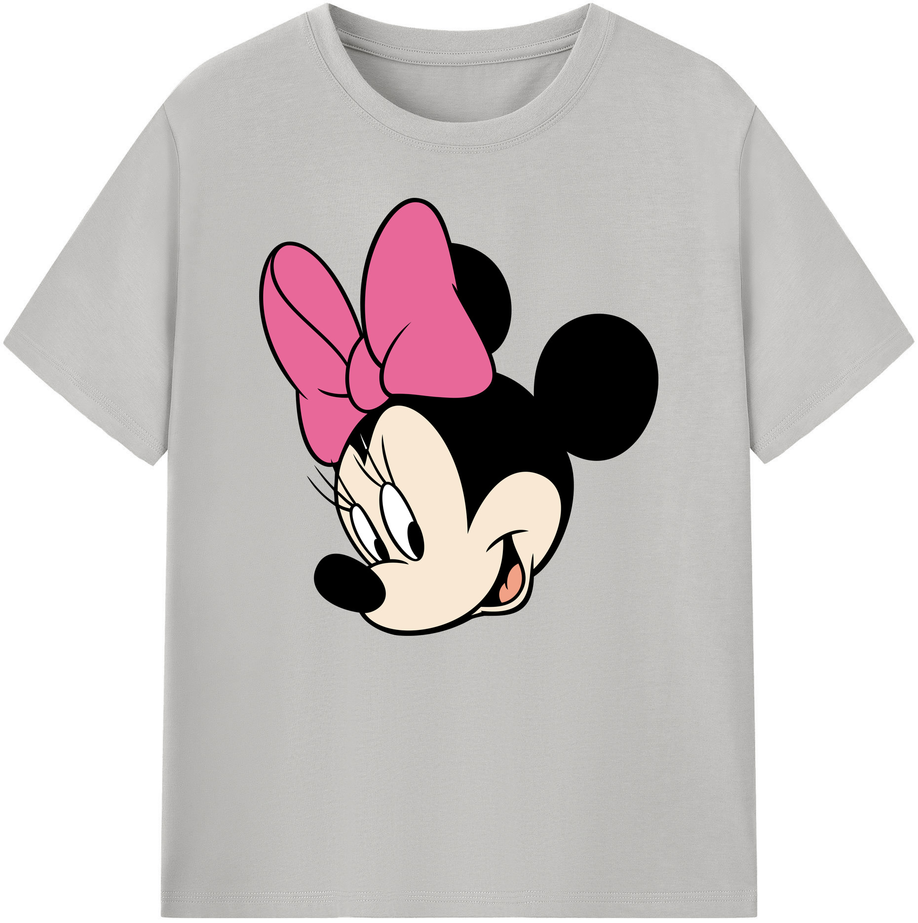 ミッキーマウス Mickey Mouse 綿100％ メンズ半袖Tシャツ｜肌触りやわらか＆通気性