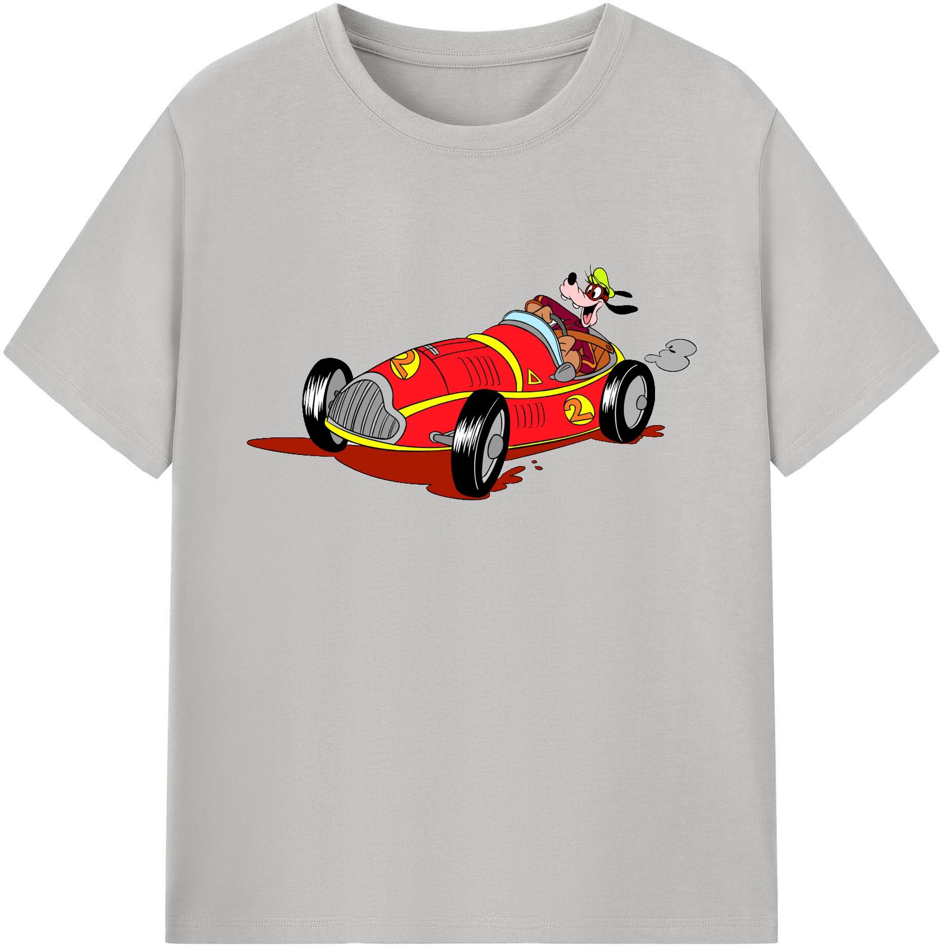 ミッキーマウス Mickey Mouse 綿100％ メンズ半袖Tシャツ｜肌触りやわらか＆通気性