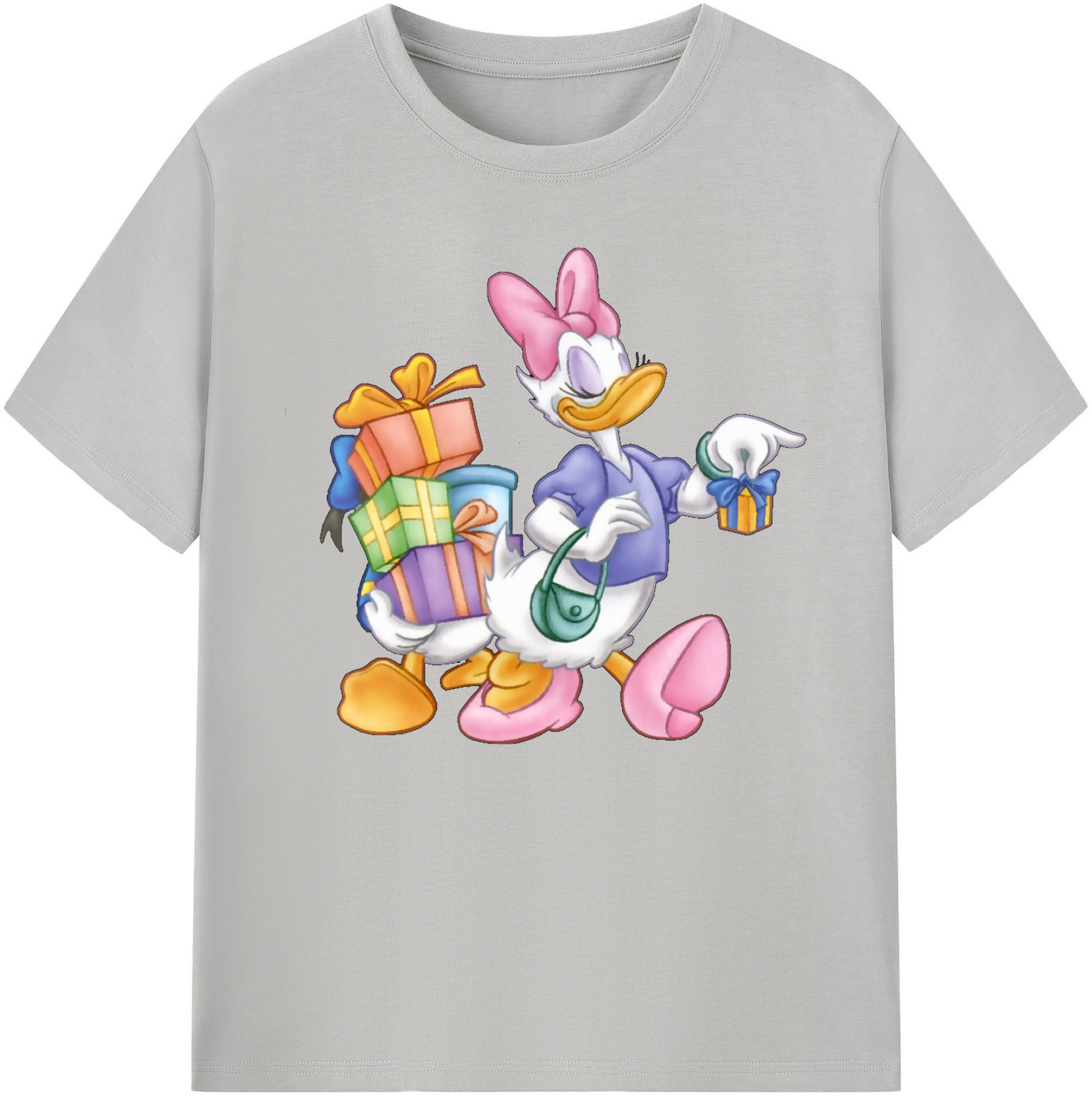 ミッキーマウス Mickey Mouse 綿100％ メンズ半袖Tシャツ｜肌触りやわらか＆通気性