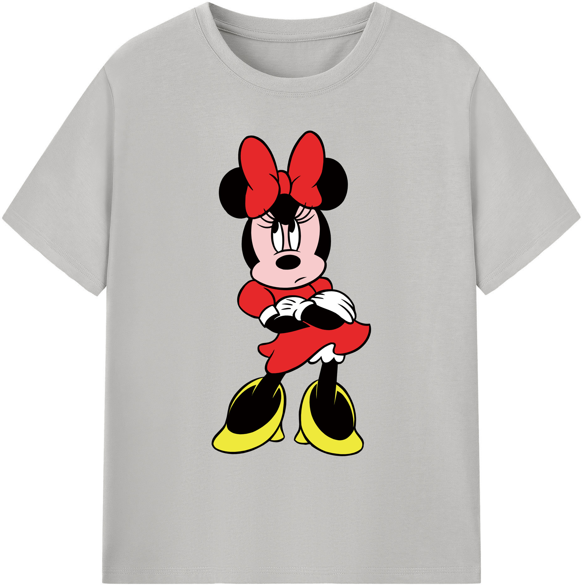 ミッキーマウス Mickey Mouse 綿100％ メンズ半袖Tシャツ｜肌触りやわらか＆通気性