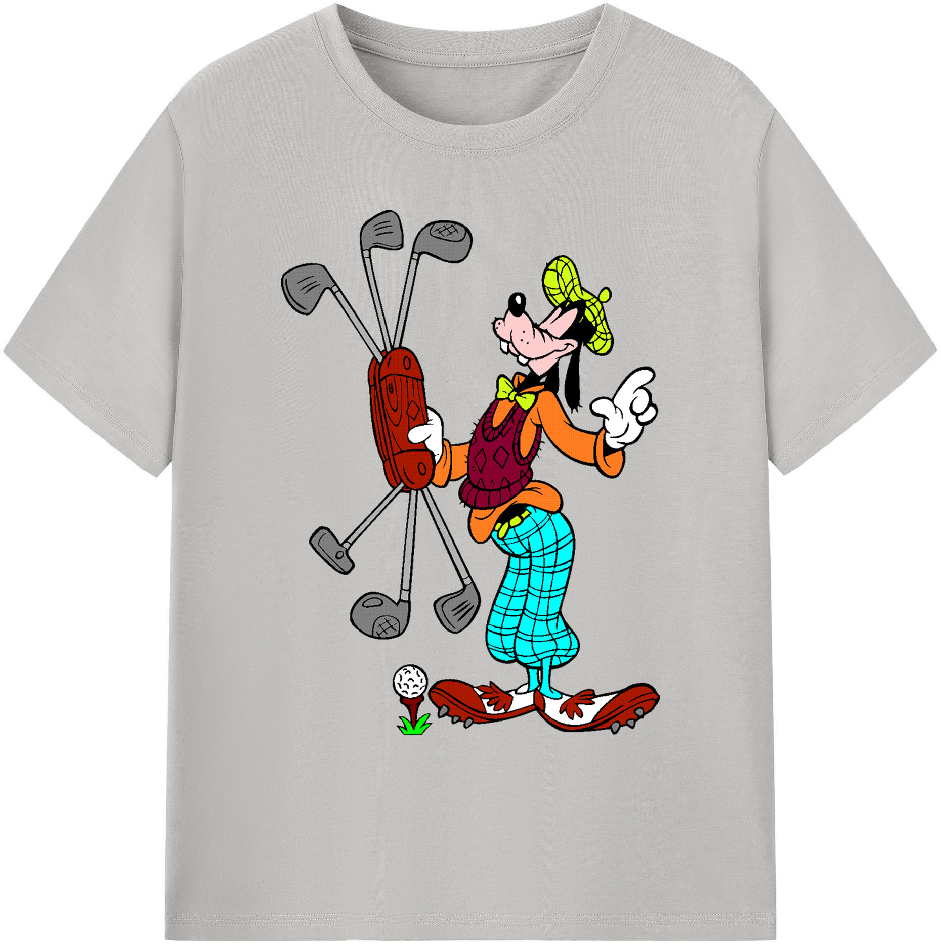 ミッキーマウス Mickey Mouse 綿100％ メンズ半袖Tシャツ｜肌触りやわらか＆通気性