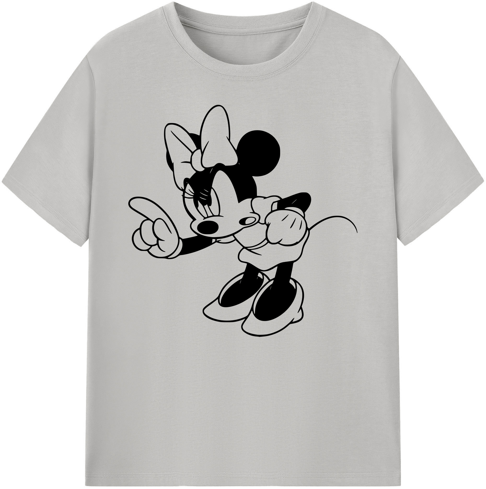ミッキーマウス Mickey Mouse 綿100％ メンズ半袖Tシャツ｜肌触りやわらか＆通気性
