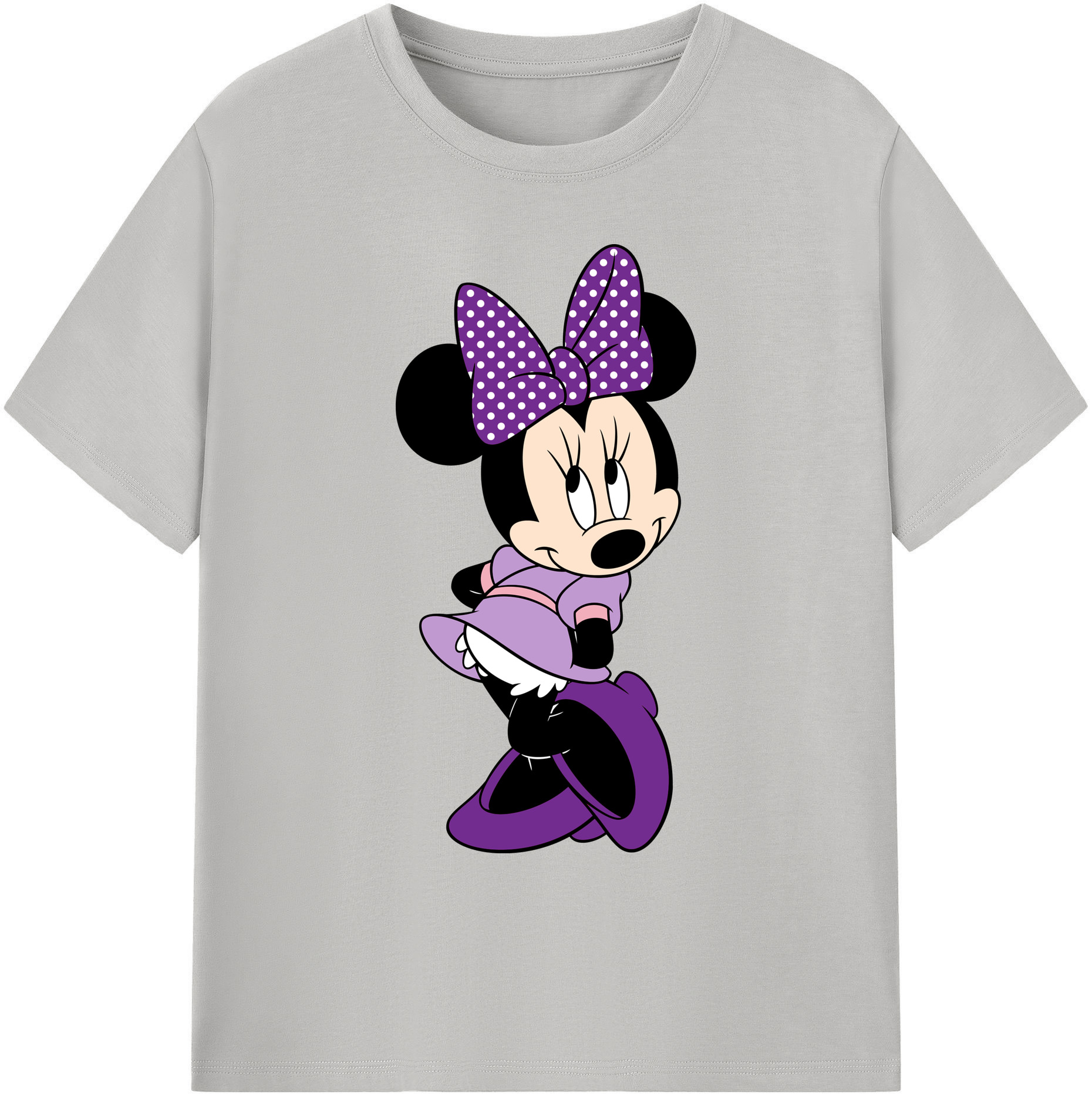 ミッキーマウス Mickey Mouse 綿100％ メンズ半袖Tシャツ｜肌触りやわらか＆通気性