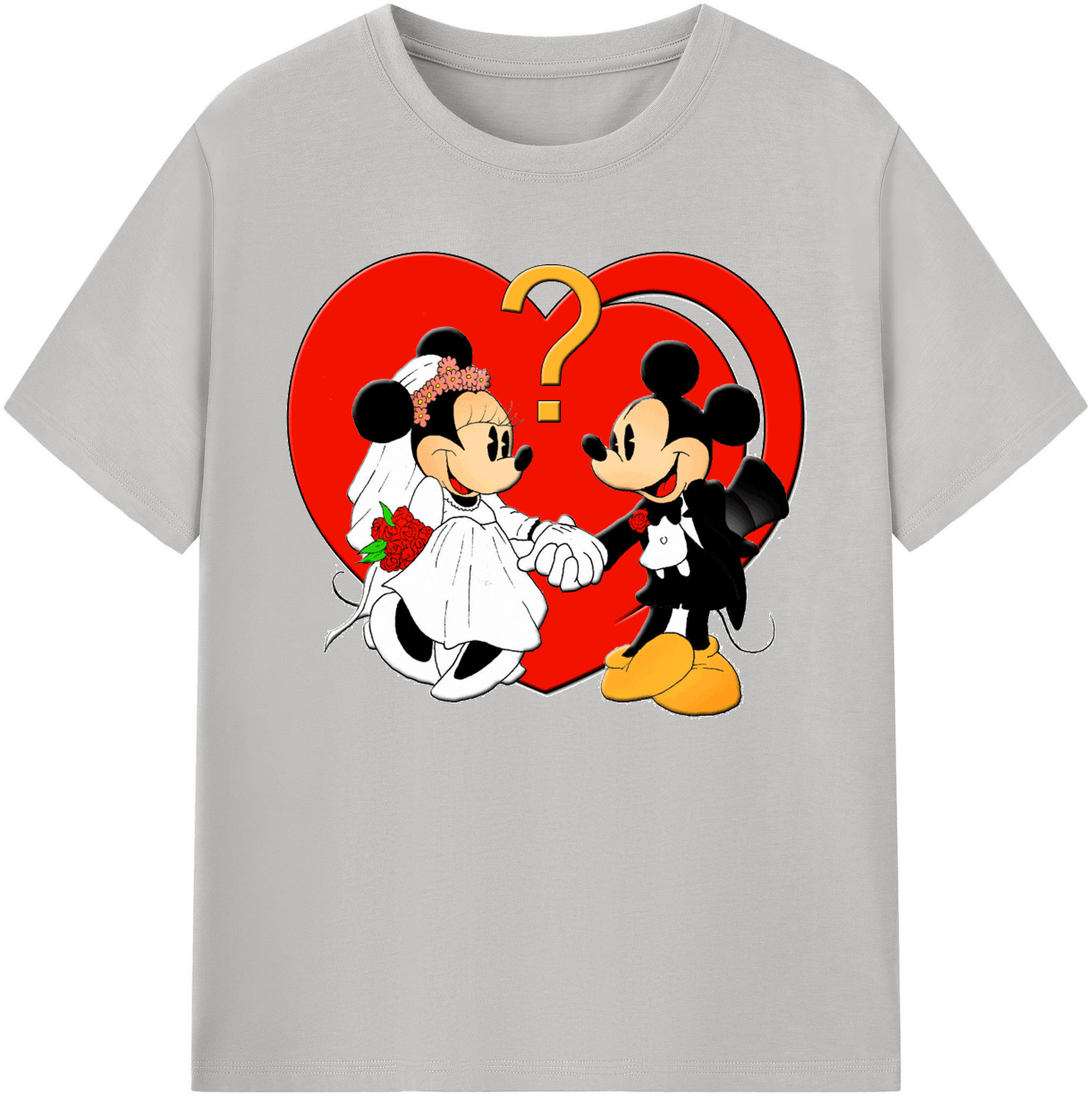 ミッキーマウス Mickey Mouse 綿100％ メンズ半袖Tシャツ｜肌触りやわらか＆通気性