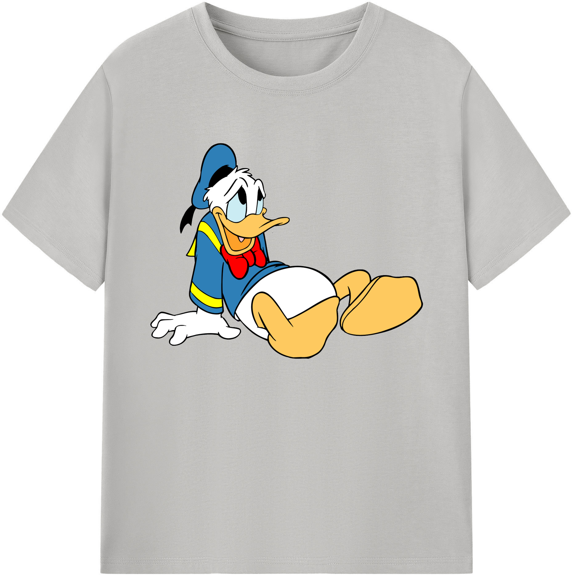 ミッキーマウス Mickey Mouse 綿100％ メンズ半袖Tシャツ｜肌触りやわらか＆通気性