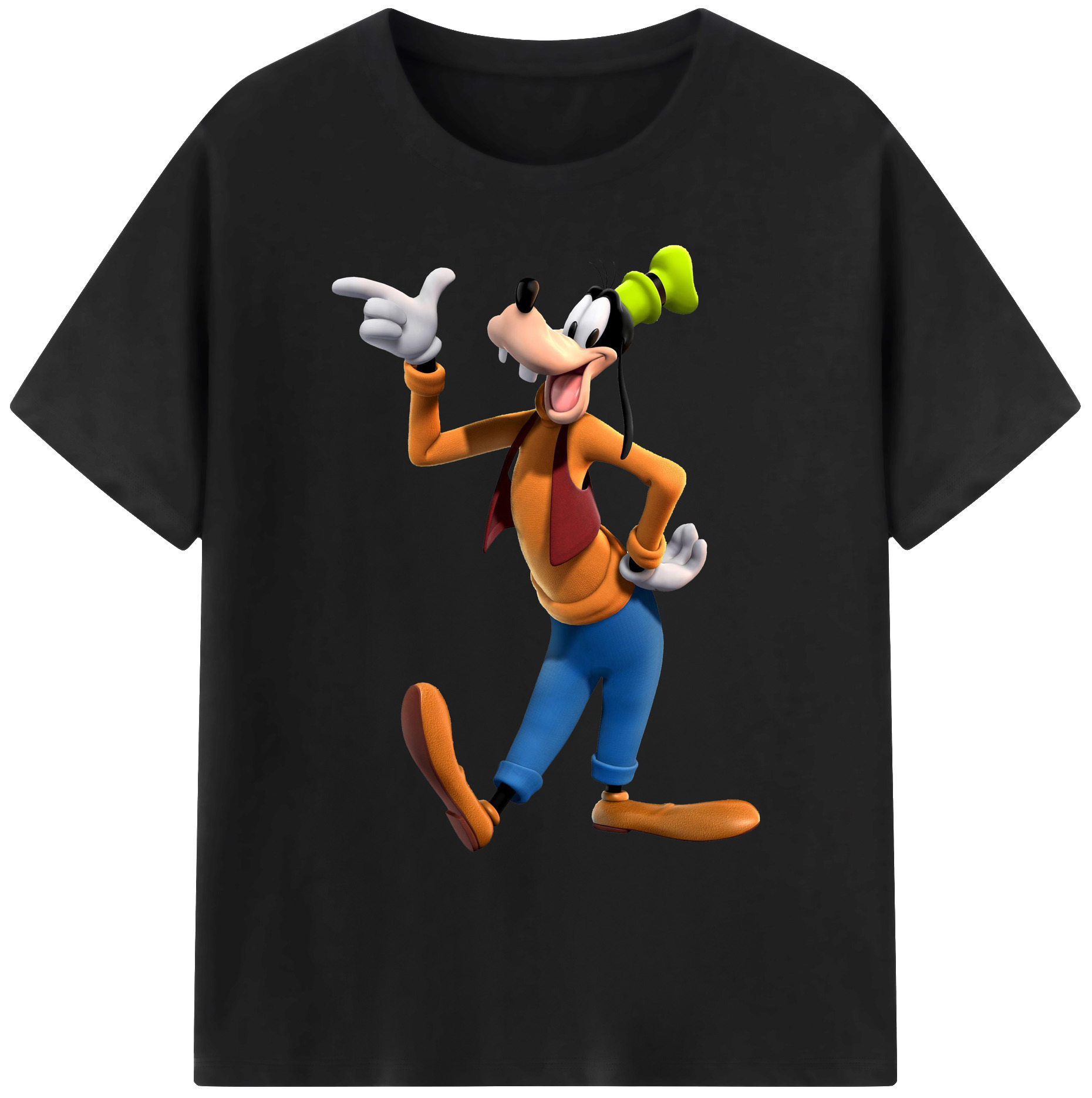 ミッキーマウス Mickey Mouse 綿100％ メンズ半袖Tシャツ｜肌触りやわらか＆通気性