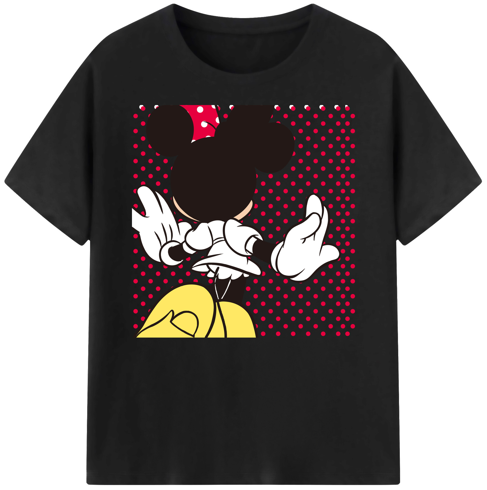 ミッキーマウス Mickey Mouse 綿100％ メンズ半袖Tシャツ｜肌触りやわらか＆通気性