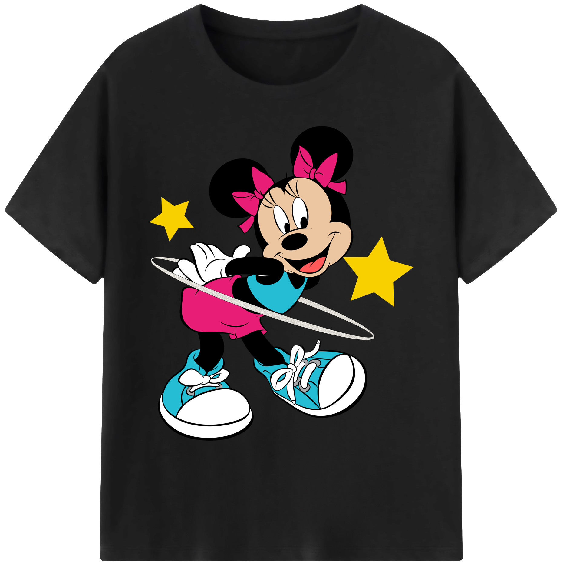 ミッキーマウス Mickey Mouse 綿100％ メンズ半袖Tシャツ｜肌触りやわらか＆通気性