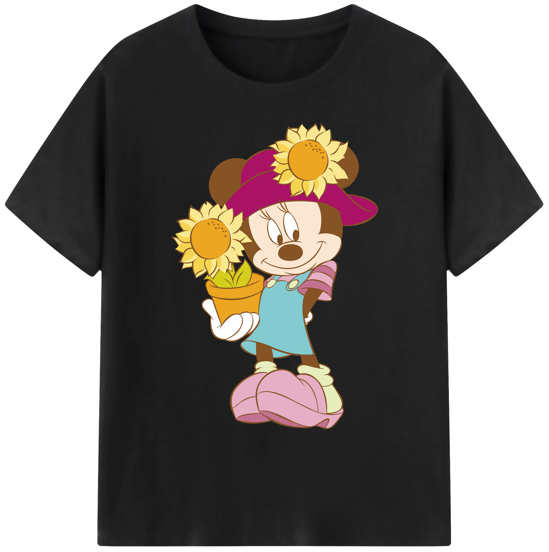 ミッキーマウス Mickey Mouse 綿100％ メンズ半袖Tシャツ｜肌触りやわらか＆通気性