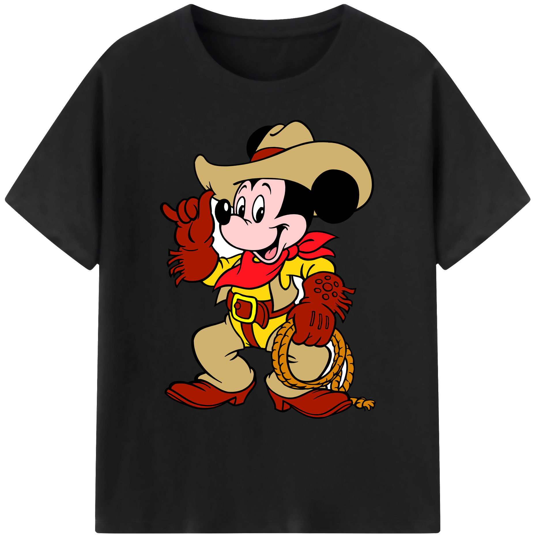 ミッキーマウス Mickey Mouse 綿100％ メンズ半袖Tシャツ｜肌触りやわらか＆通気性