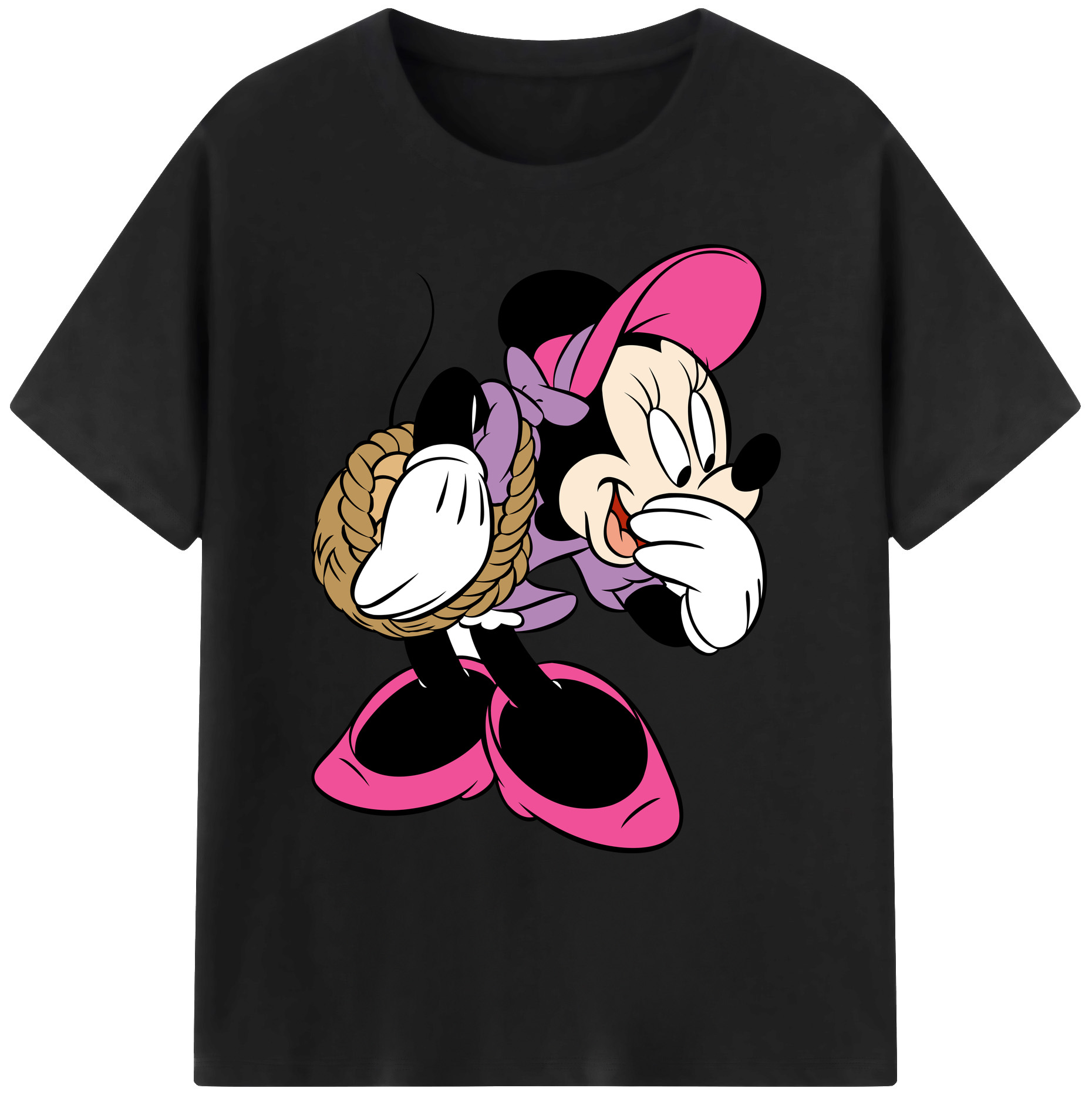 ミッキーマウス Mickey Mouse 綿100％ メンズ半袖Tシャツ｜肌触りやわらか＆通気性