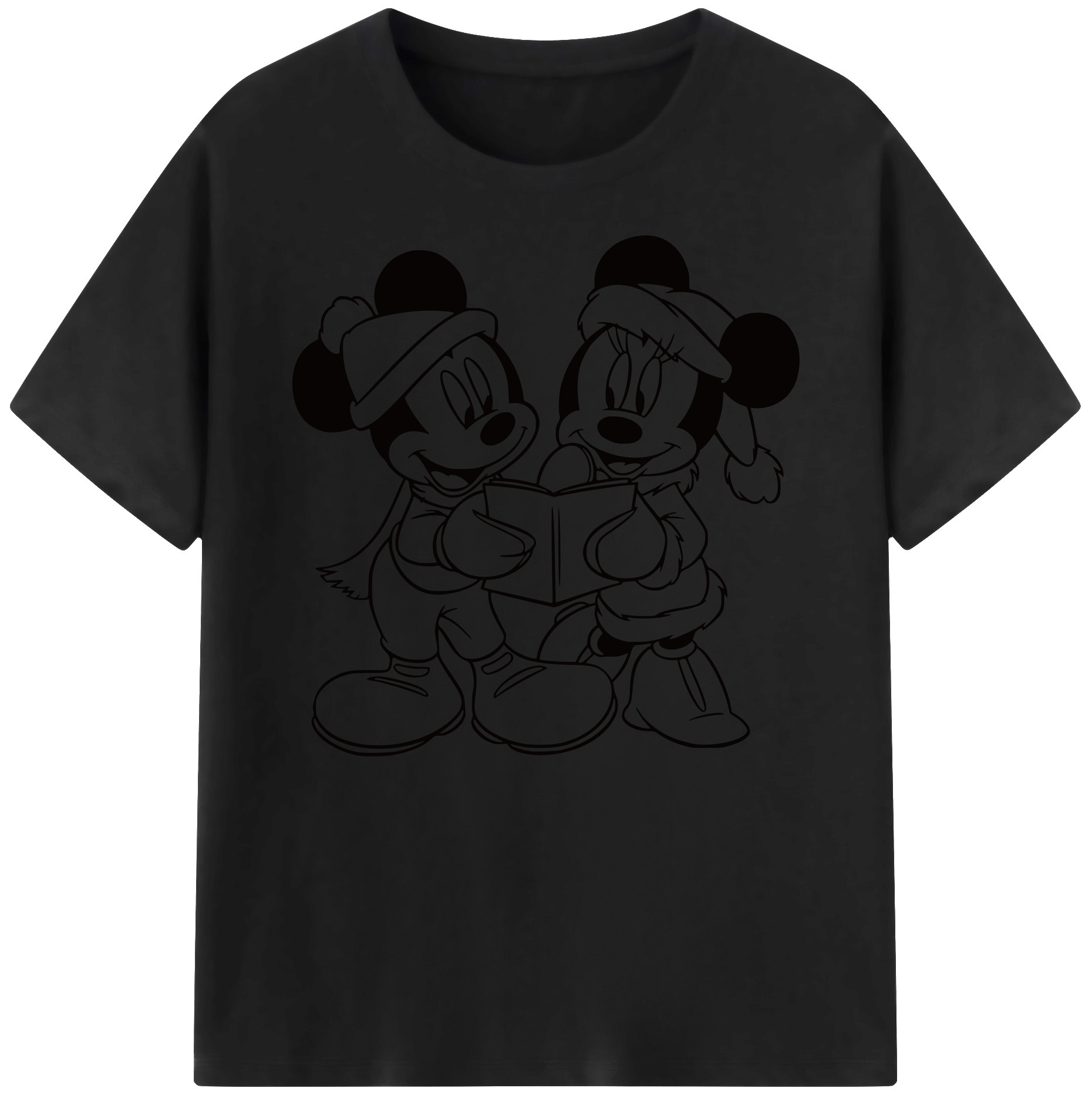 ミッキーマウス Mickey Mouse 綿100％ メンズ半袖Tシャツ｜肌触りやわらか＆通気性