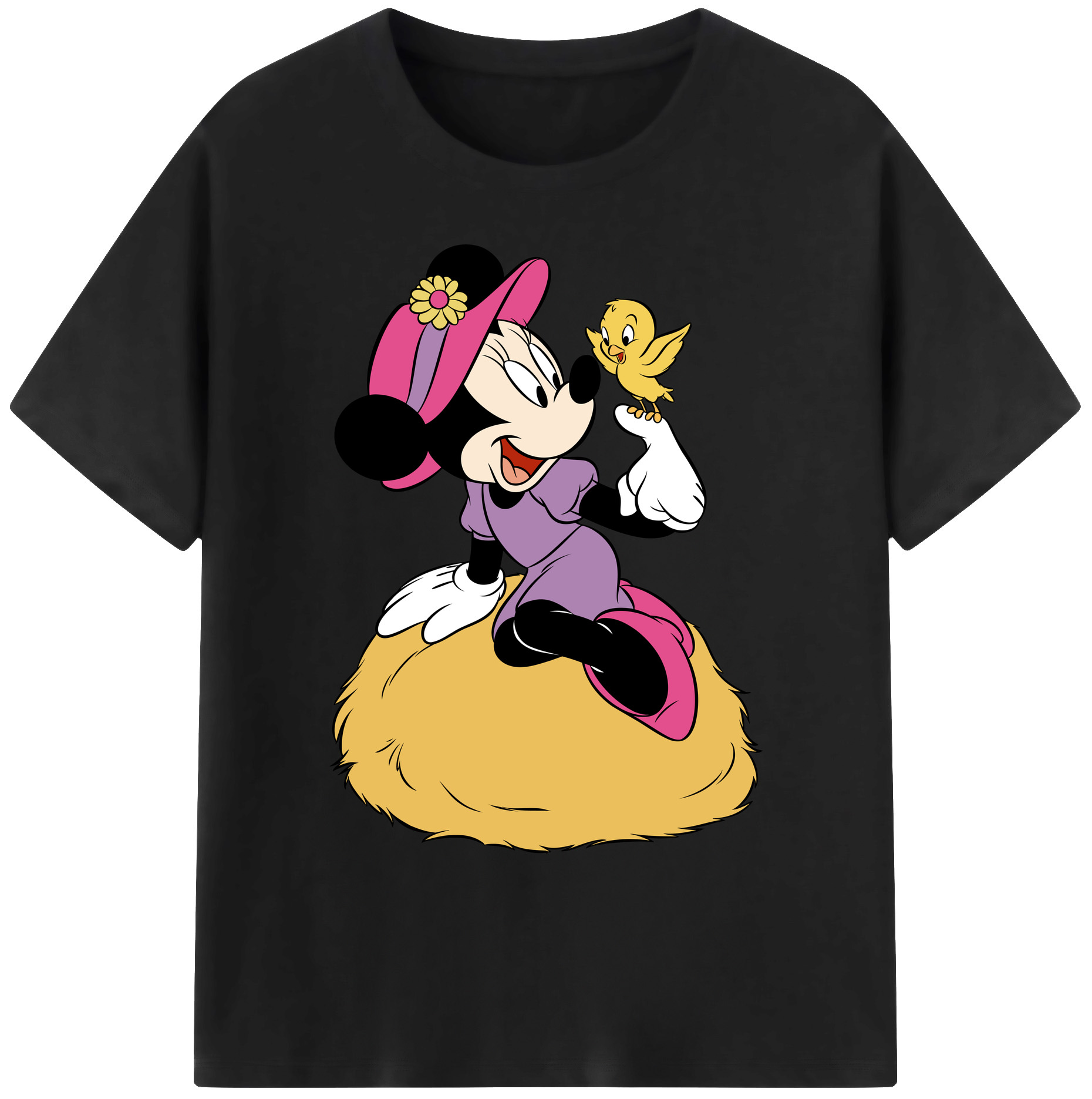 ミッキーマウス Mickey Mouse 綿100％ メンズ半袖Tシャツ｜肌触りやわらか＆通気性