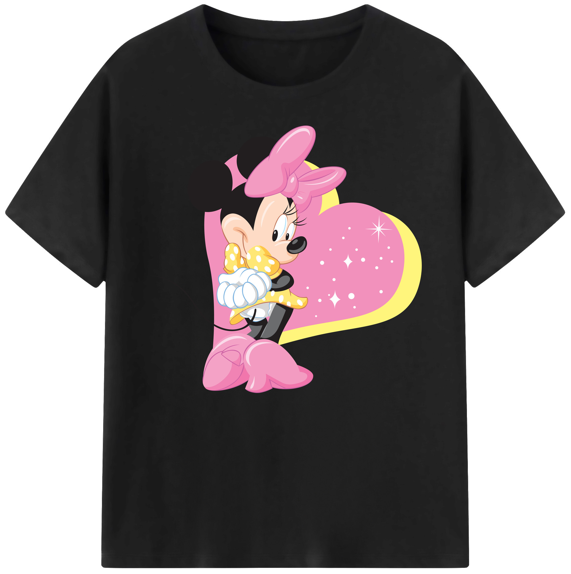 ミッキーマウス Mickey Mouse 綿100％ メンズ半袖Tシャツ｜肌触りやわらか＆通気性