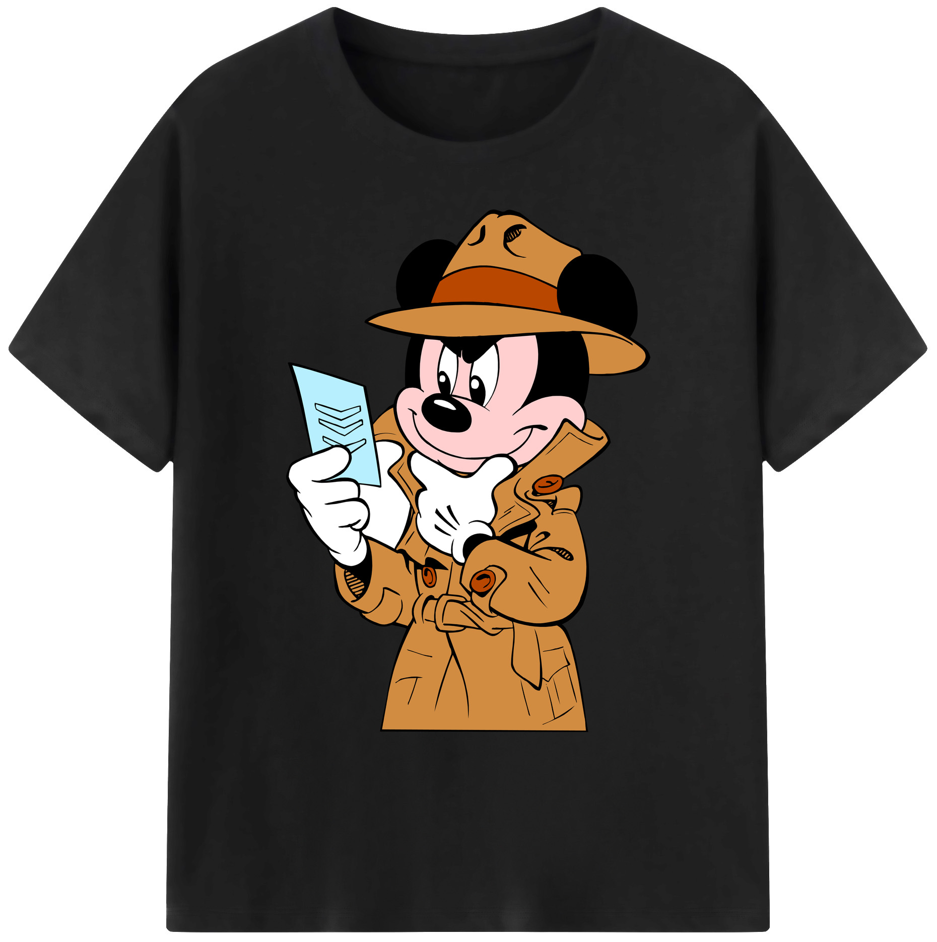ミッキーマウス Mickey Mouse 綿100％ メンズ半袖Tシャツ｜肌触りやわらか＆通気性