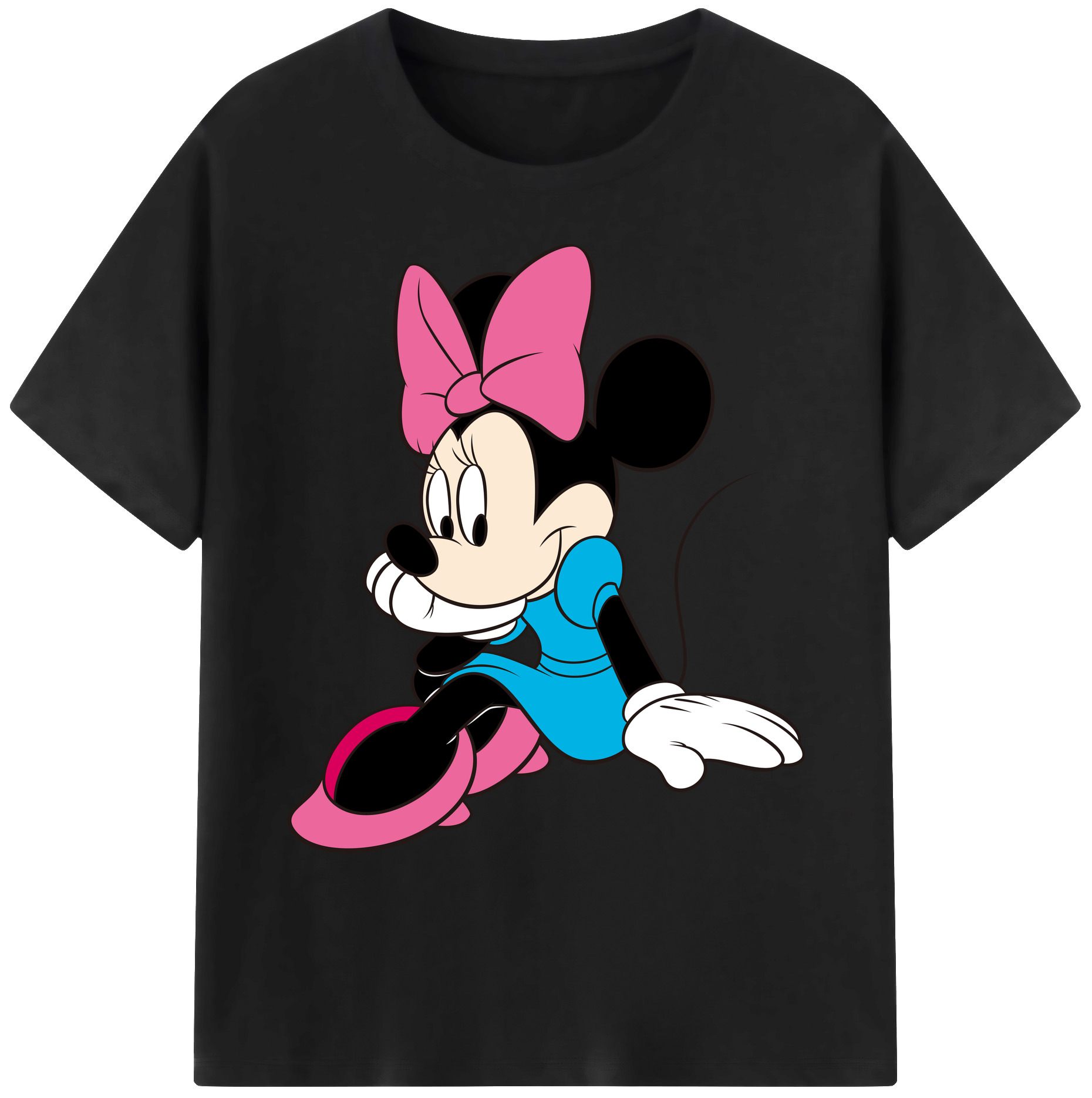 ミッキーマウス Mickey Mouse 綿100％ メンズ半袖Tシャツ｜肌触りやわらか＆通気性