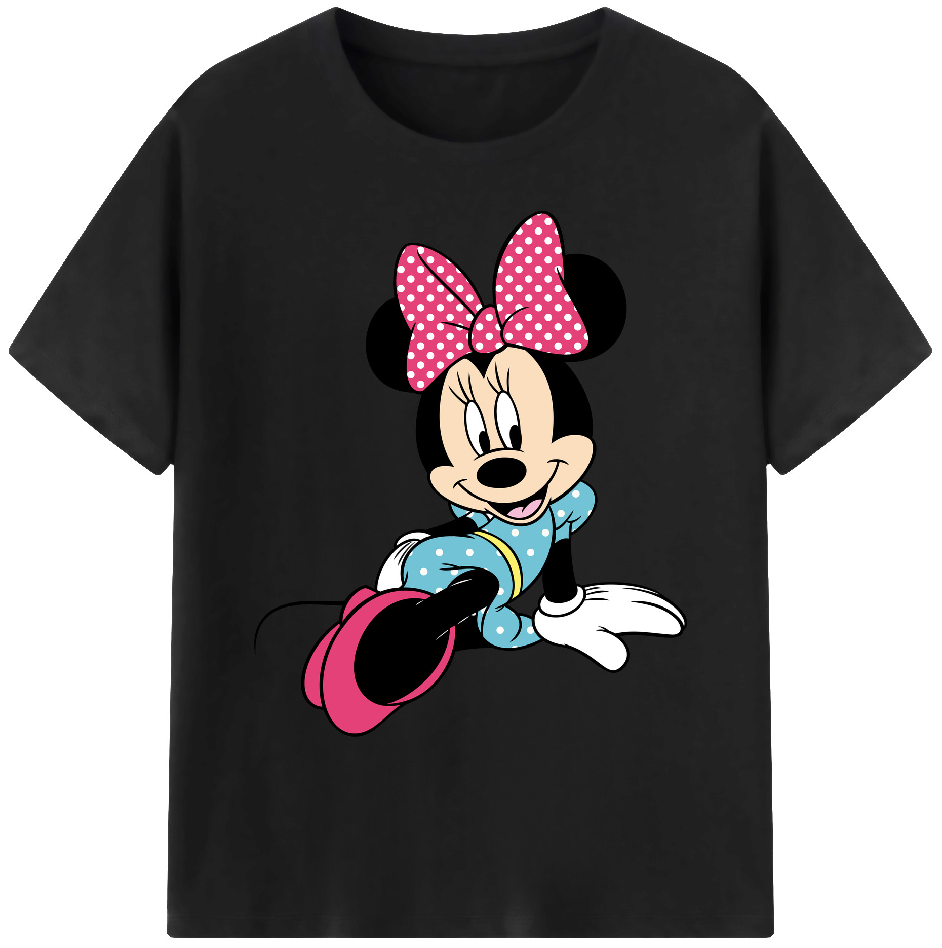 ミッキーマウス Mickey Mouse 綿100％ メンズ半袖Tシャツ｜肌触りやわらか＆通気性