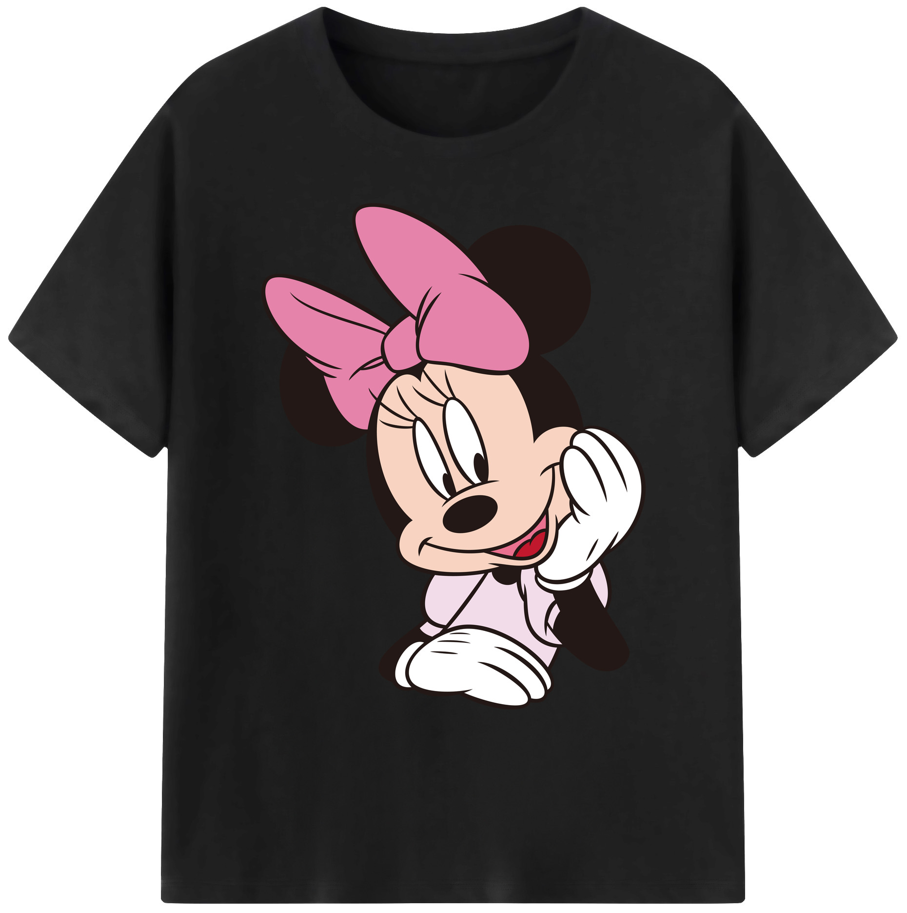 ミッキーマウス Mickey Mouse 綿100％ メンズ半袖Tシャツ｜肌触りやわらか＆通気性