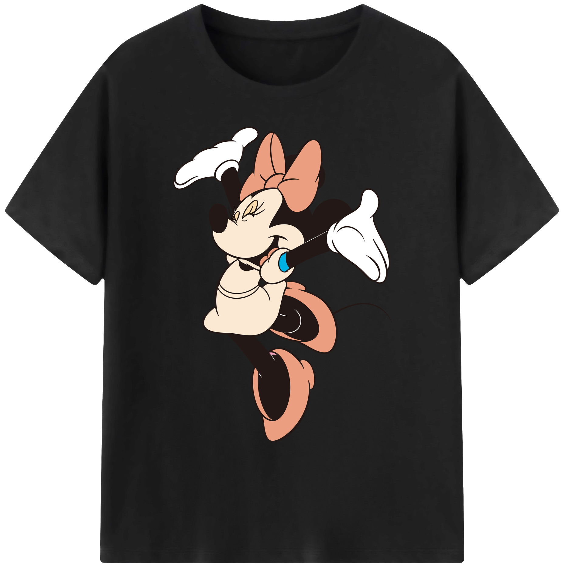 ミッキーマウス Mickey Mouse 綿100％ メンズ半袖Tシャツ｜肌触りやわらか＆通気性
