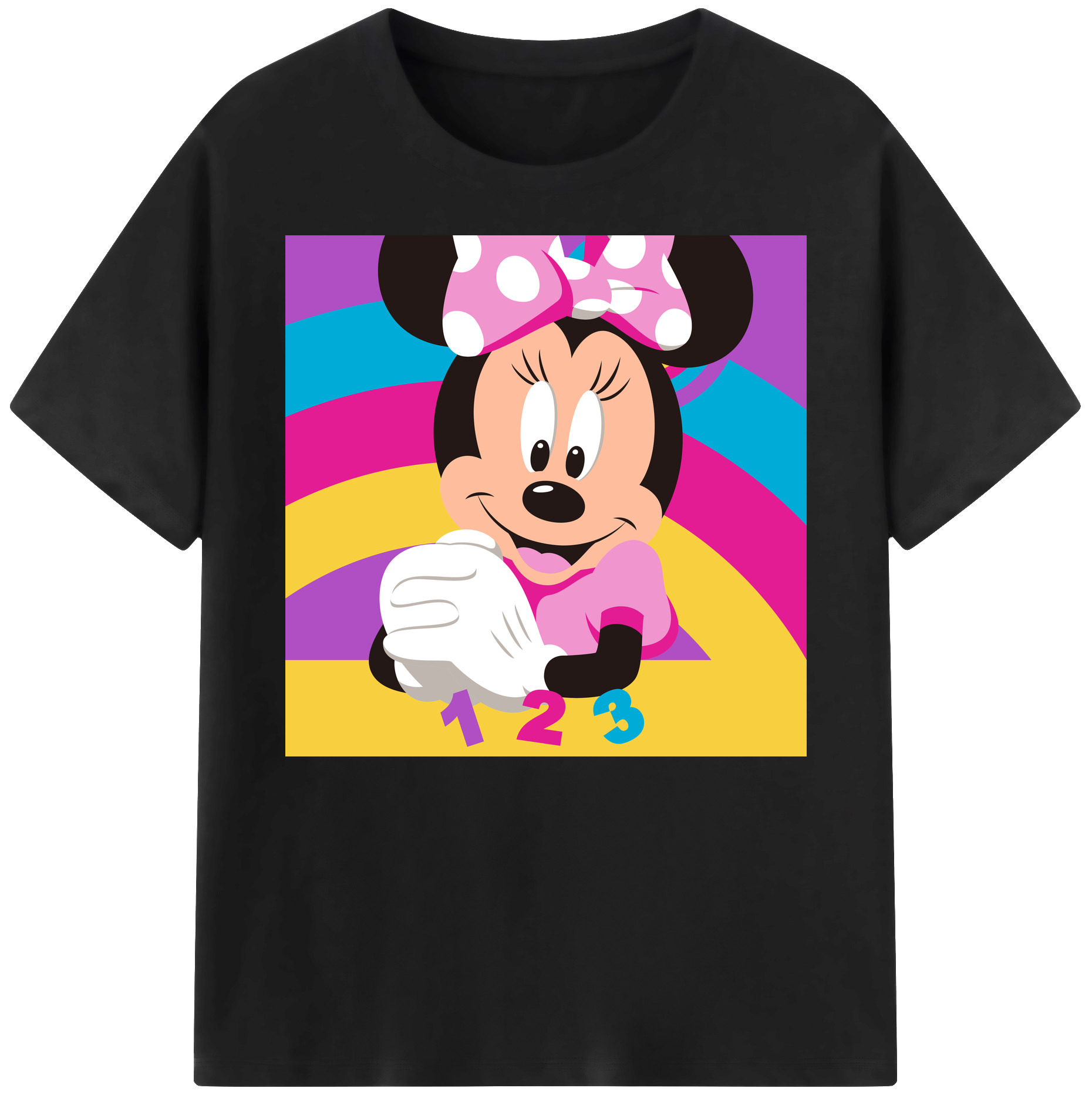 ミッキーマウス Mickey Mouse 綿100％ メンズ半袖Tシャツ｜肌触りやわらか＆通気性