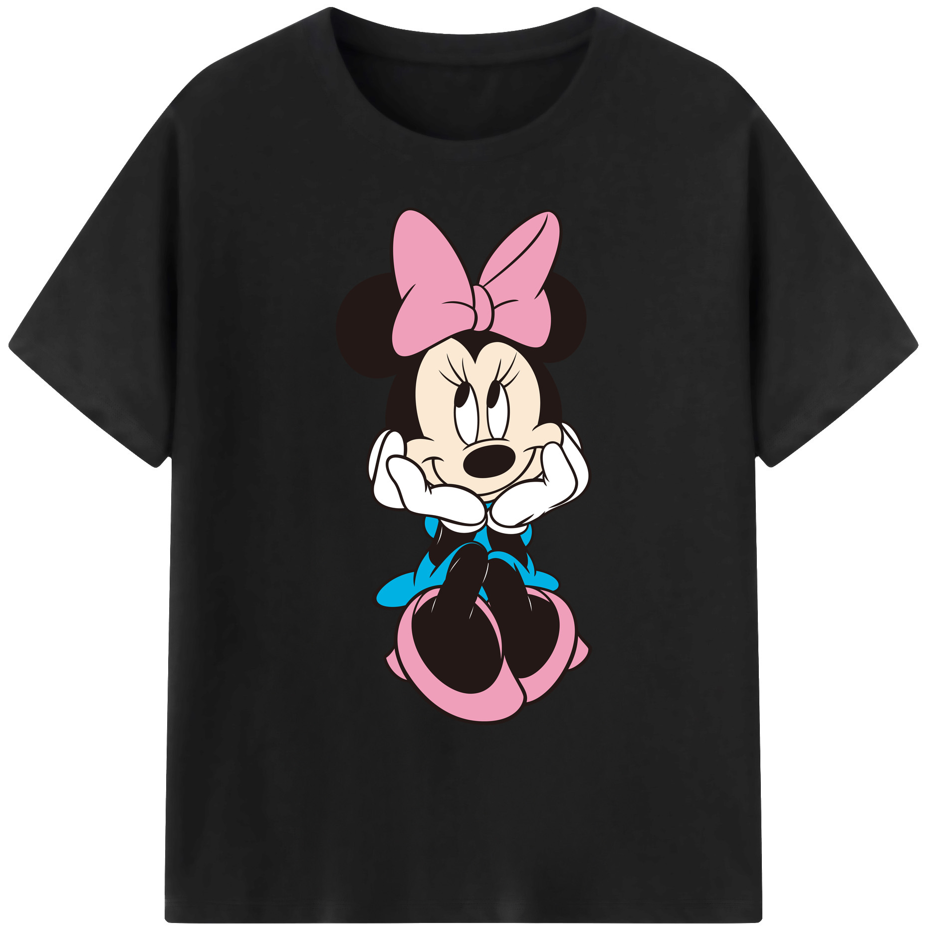 ミッキーマウス Mickey Mouse 綿100％ メンズ半袖Tシャツ｜肌触りやわらか＆通気性