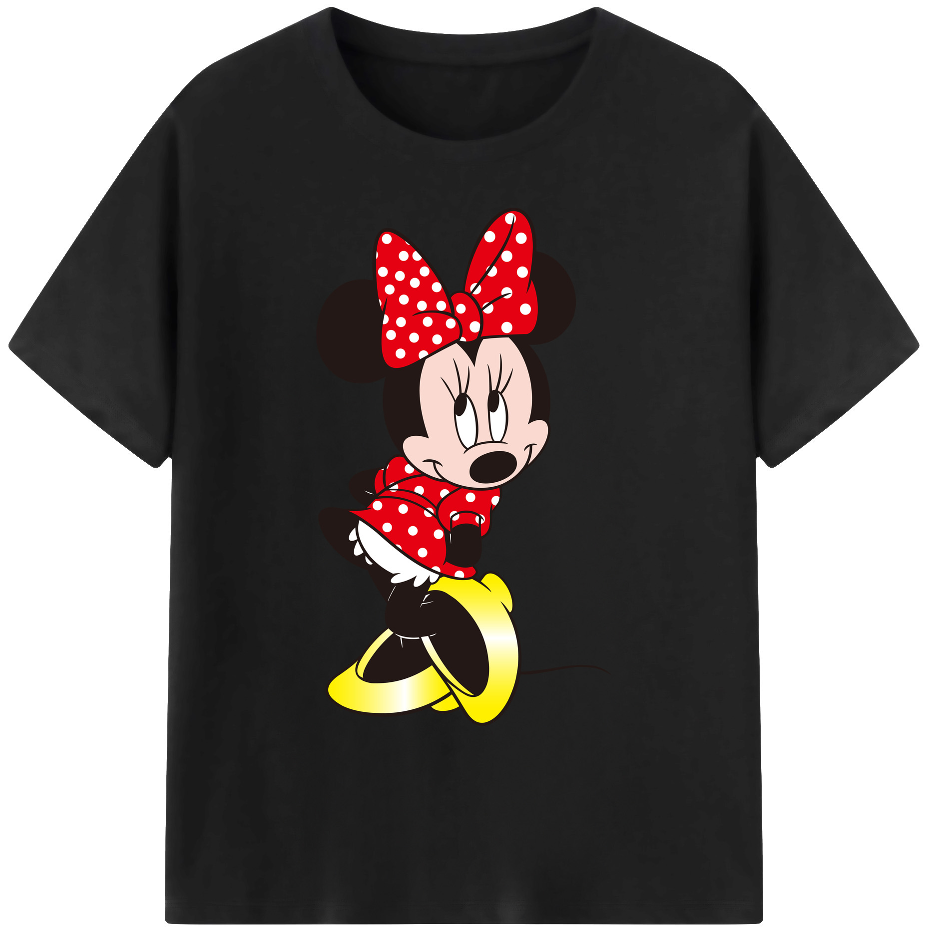 ミッキーマウス Mickey Mouse 綿100％ メンズ半袖Tシャツ｜肌触りやわらか＆通気性