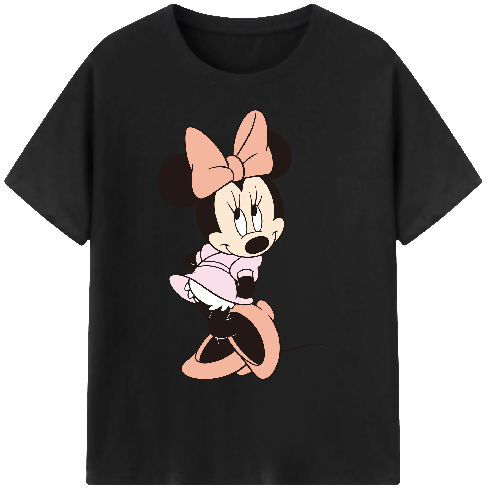 ミッキーマウス Mickey Mouse 綿100％ メンズ半袖Tシャツ｜肌触りやわらか＆通気性